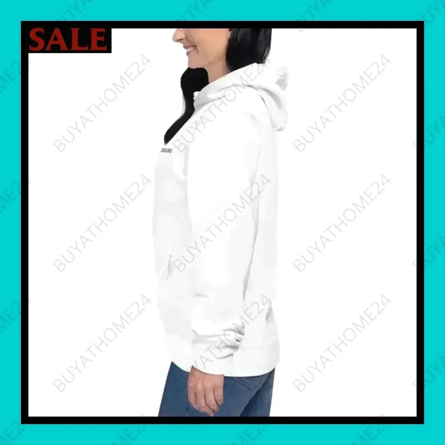 • Damen Hoodie S-3XL - BUYATHOME24 - bestickt - GERMANY - DAMENMODE, Hoodie, YOUR STYLE