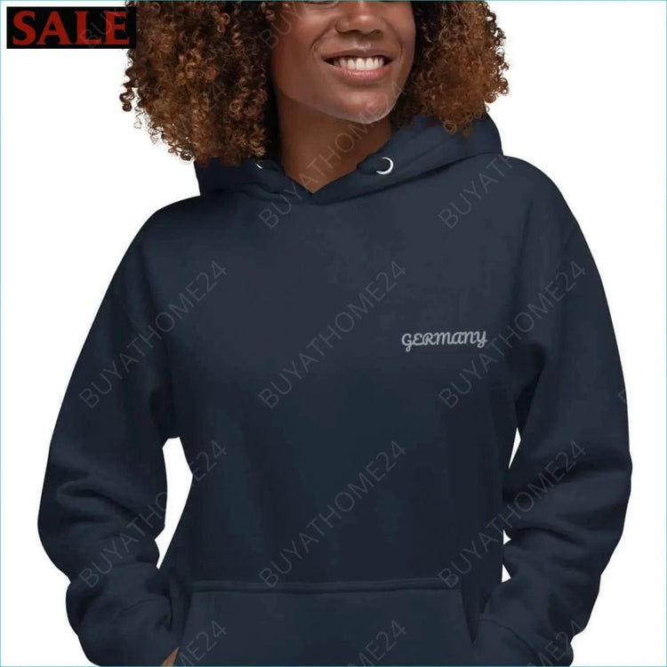 Damen Hoodie S-3XL - BUYATHOME24 - bestickt - GERMANY - DAMENMODE, Hoodie, YOUR STYLE