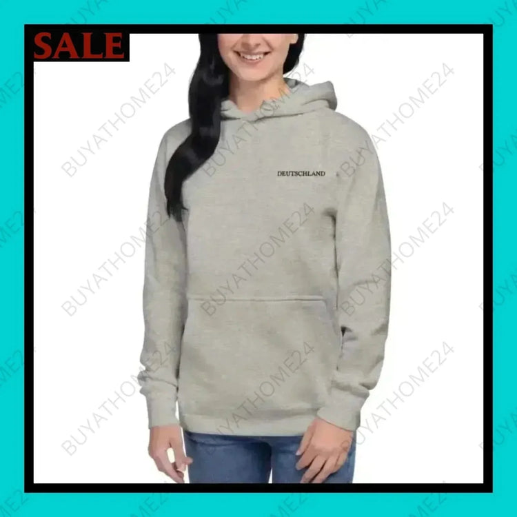 • Damen Hoodie S-3XL - BUYATHOME24 - bestickt - GERMANY - DAMENMODE, Hoodie, YOUR STYLE