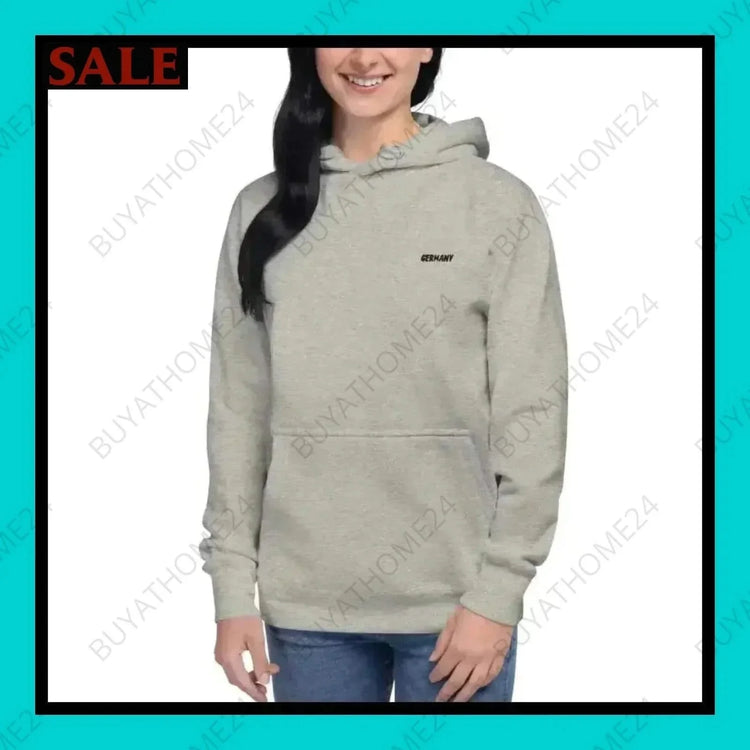 • Damen Hoodie S-3XL - BUYATHOME24 - bestickt - GERMANY - DAMENMODE, Hoodie, YOUR STYLE