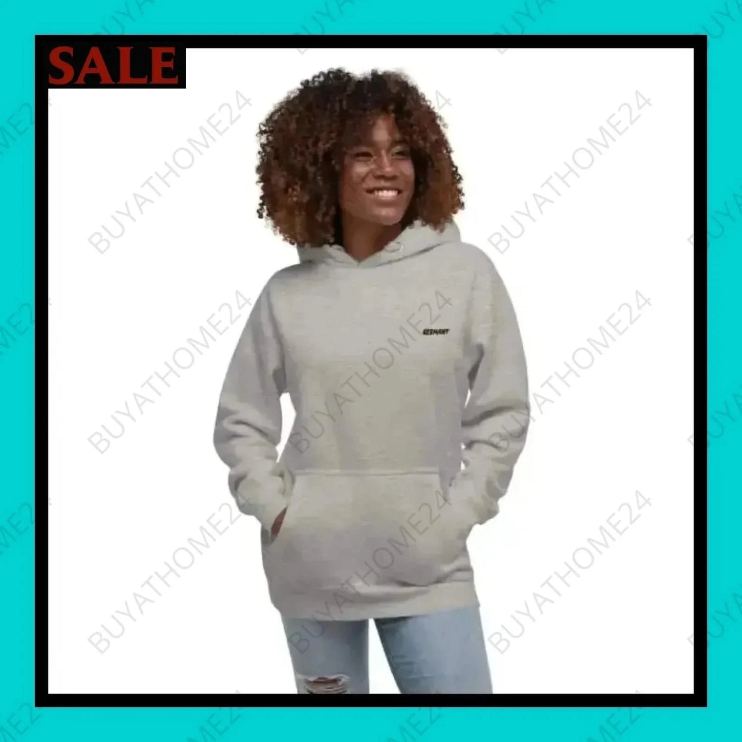 Damen Hoodie S-3XL - BUYATHOME24 - bestickt - GERMANY - DAMENMODE, Hoodie, YOUR STYLE