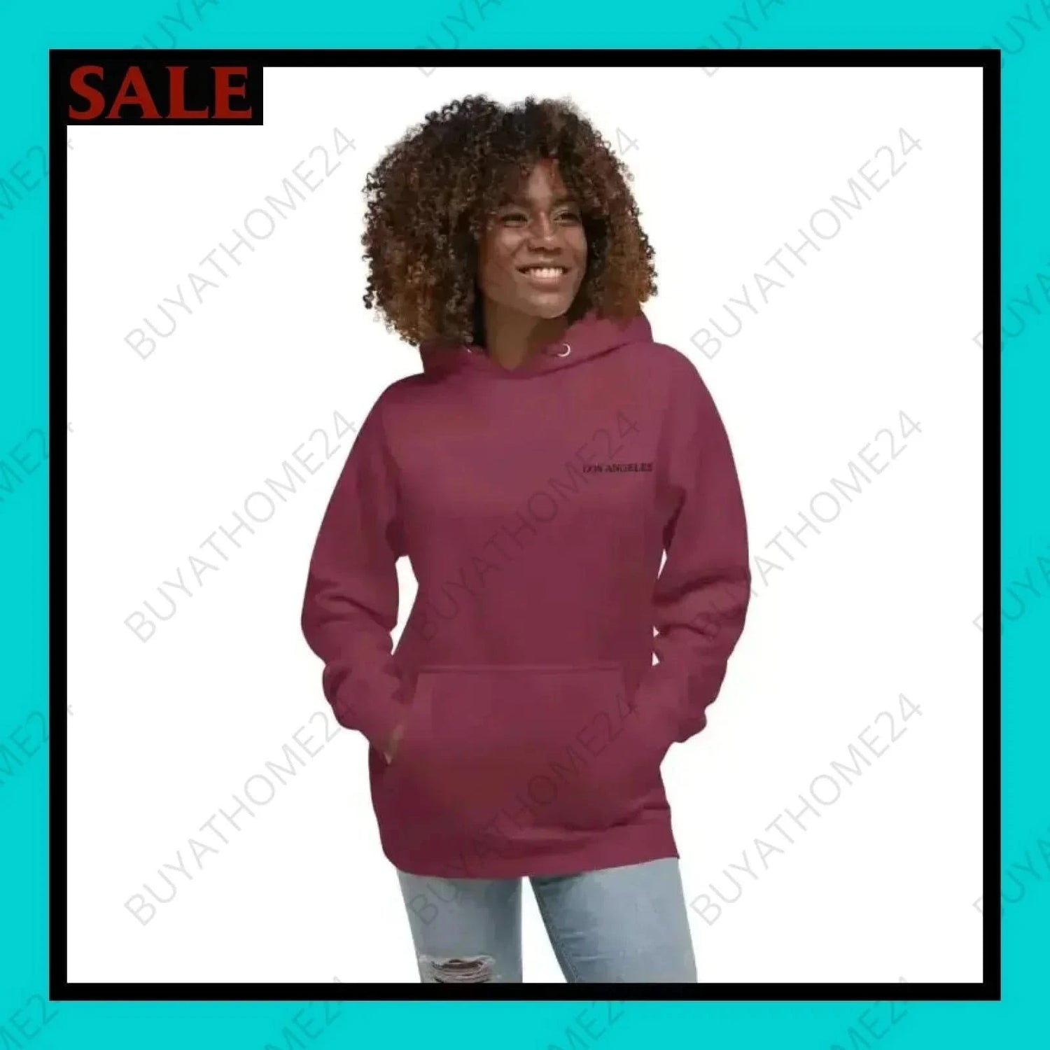 Damen Hoodie S-3XL - BUYATHOME24 - bestickt - GERMANY - DAMENMODE, Hoodie, YOUR STYLE