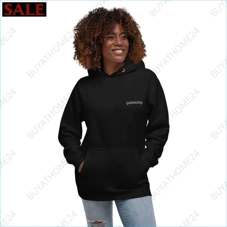 • Damen Hoodie S-3XL - BUYATHOME24 - bestickt - GERMANY - DAMENMODE, Hoodie, YOUR STYLE