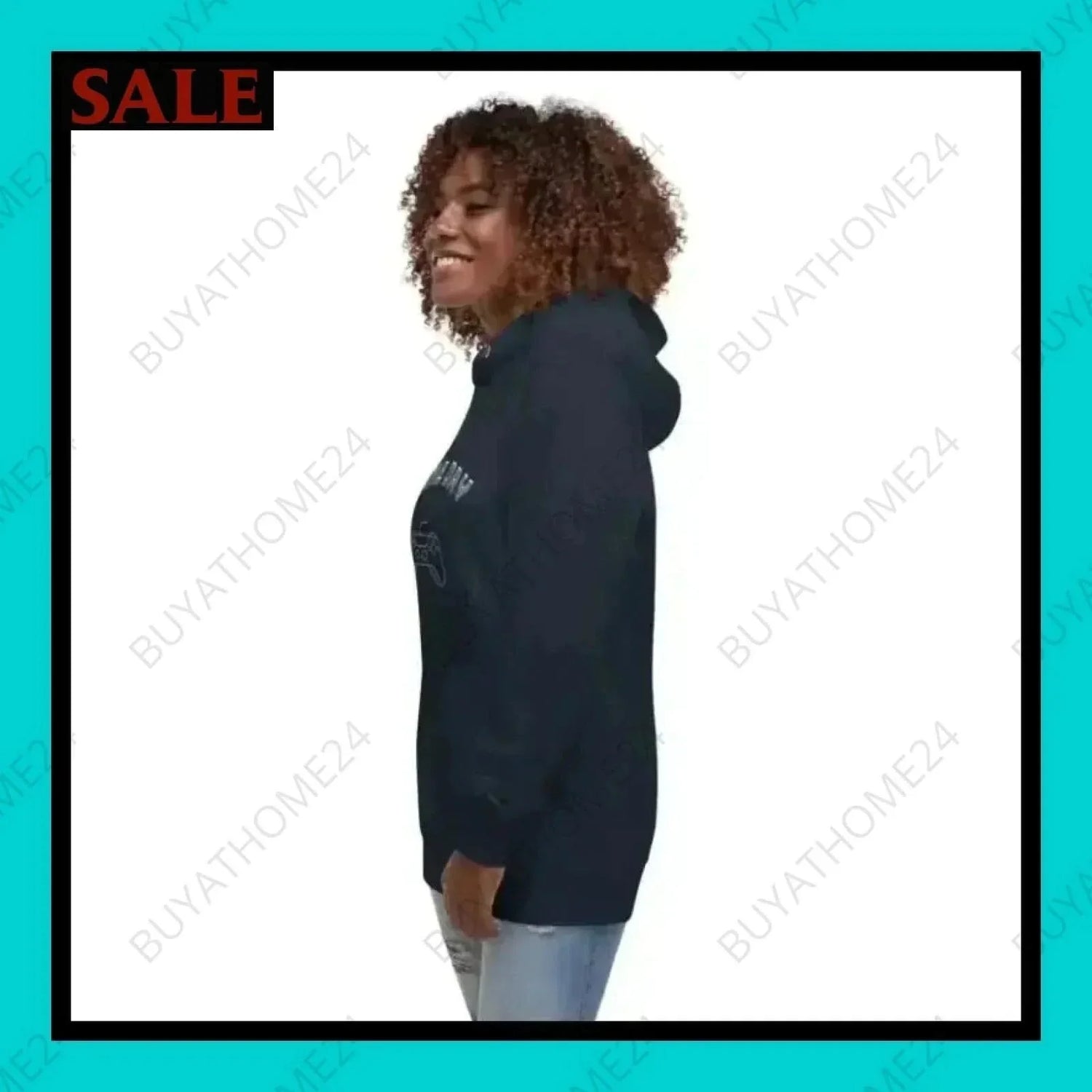 • Damen Hoodie S-3XL - BUYATHOME24 - Hoodiedruck - GERMANY - DAMENMODE, Hoodie