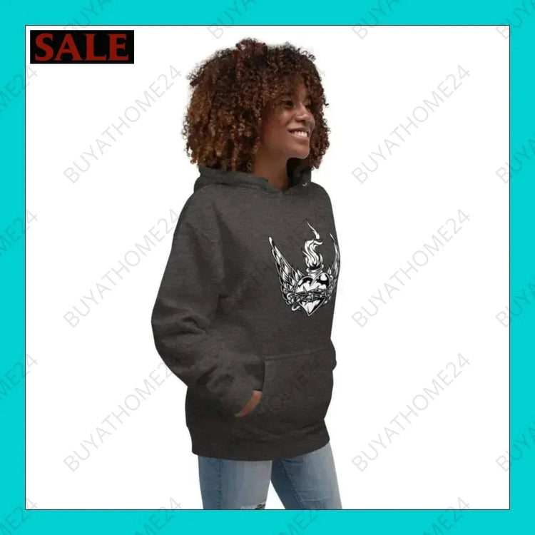 • Damen Hoodie S-3XL - BUYATHOME24 - Hoodiedruck - GERMANY - DAMENMODE, Hoodie