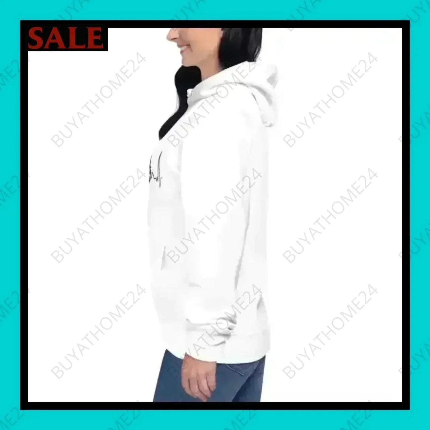 • Damen Hoodie S-3XL - BUYATHOME24 - Hoodiedruck - GERMANY - DAMENMODE, Hoodie