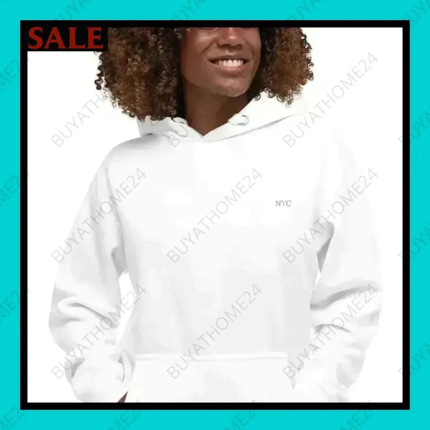 • Damen Hoodie S-3XL - BUYATHOME24 - Hoodiedruck - GERMANY - DAMENMODE, Hoodie, YOUR STYLE