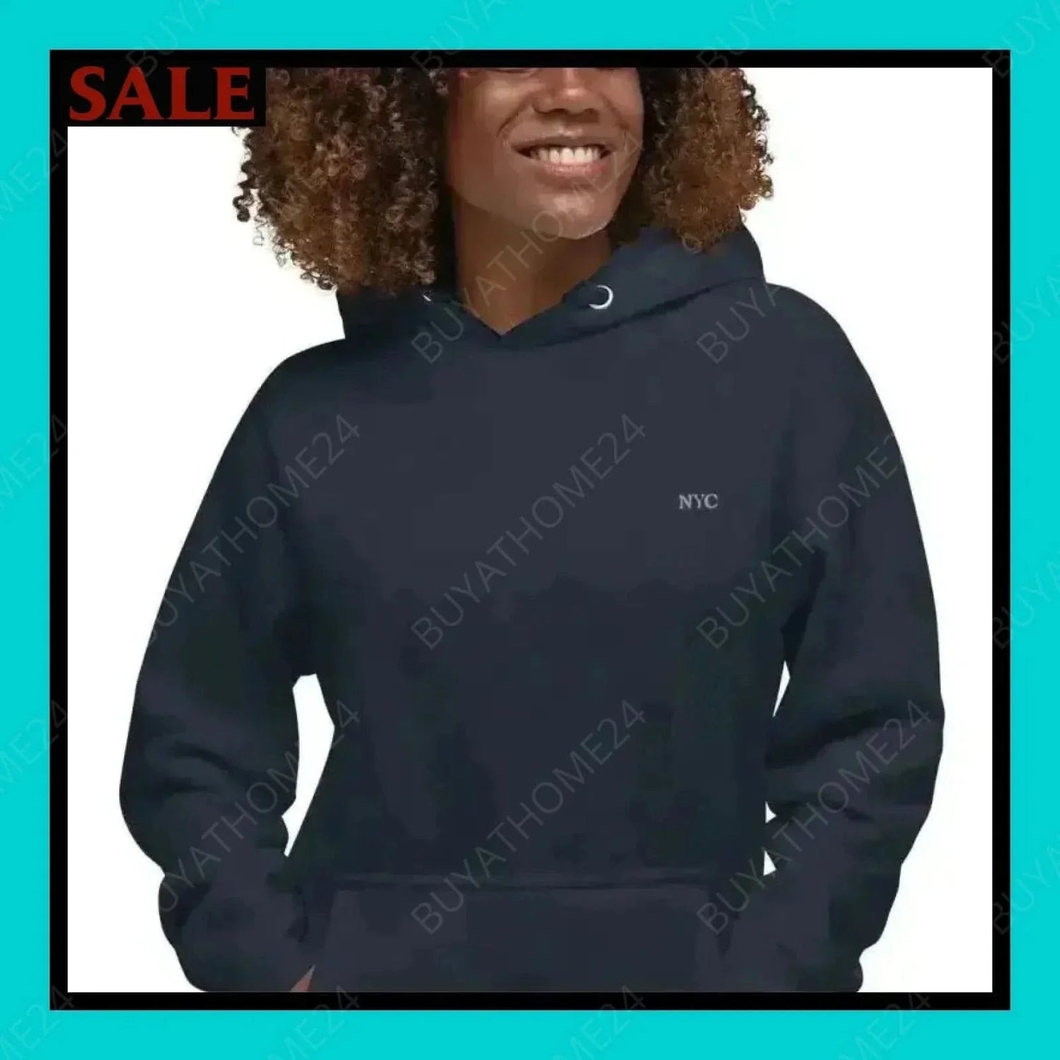 • Damen Hoodie S-3XL - BUYATHOME24 - Hoodiedruck - GERMANY - DAMENMODE, Hoodie, YOUR STYLE