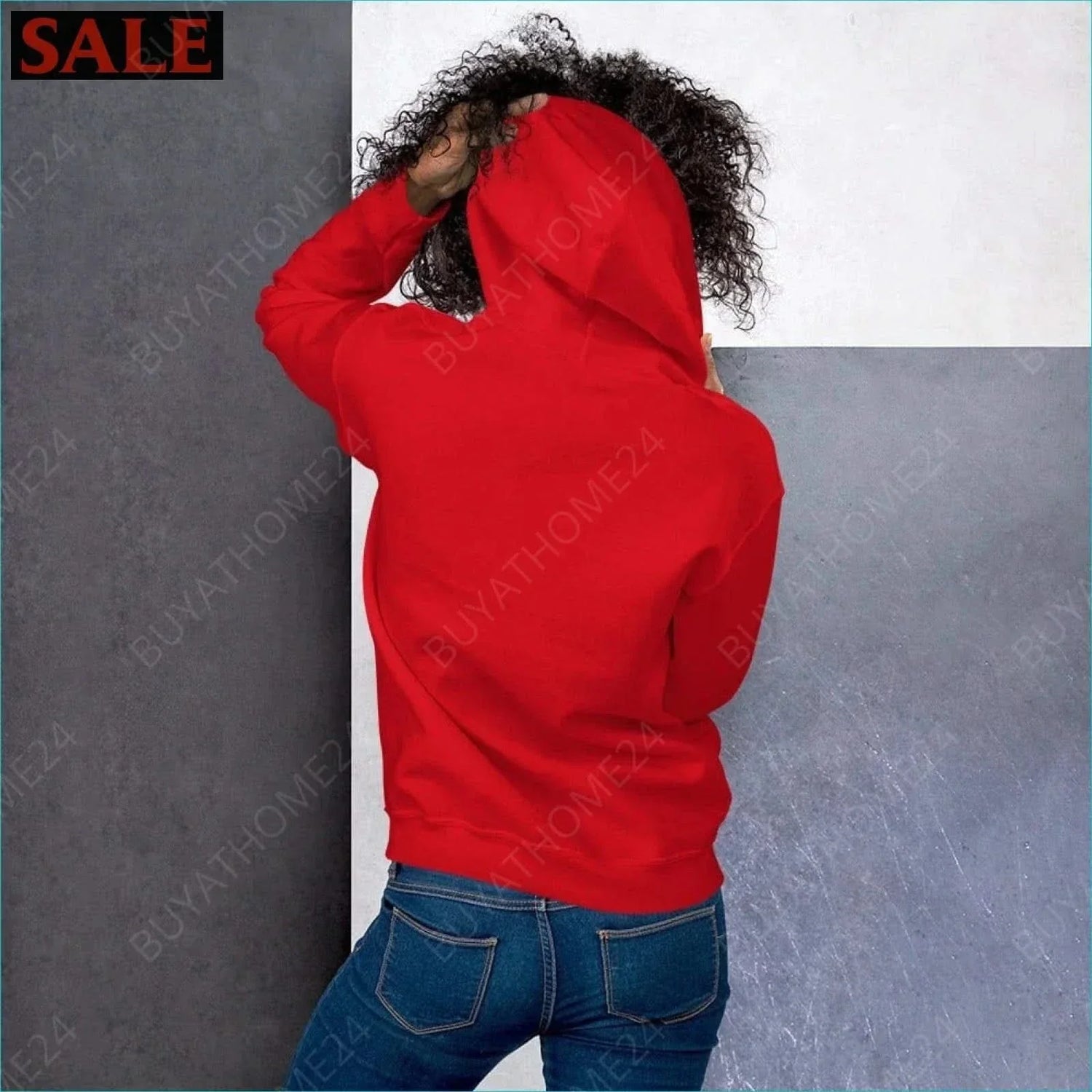 • Damen Hoodie S-5XL - BUYATHOME24 - bestickt - GERMANY - DAMENMODE, Hoodie