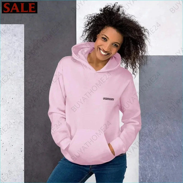 Damen Hoodie S-5XL - BUYATHOME24 - bestickt - GERMANY - DAMENMODE, Hoodie