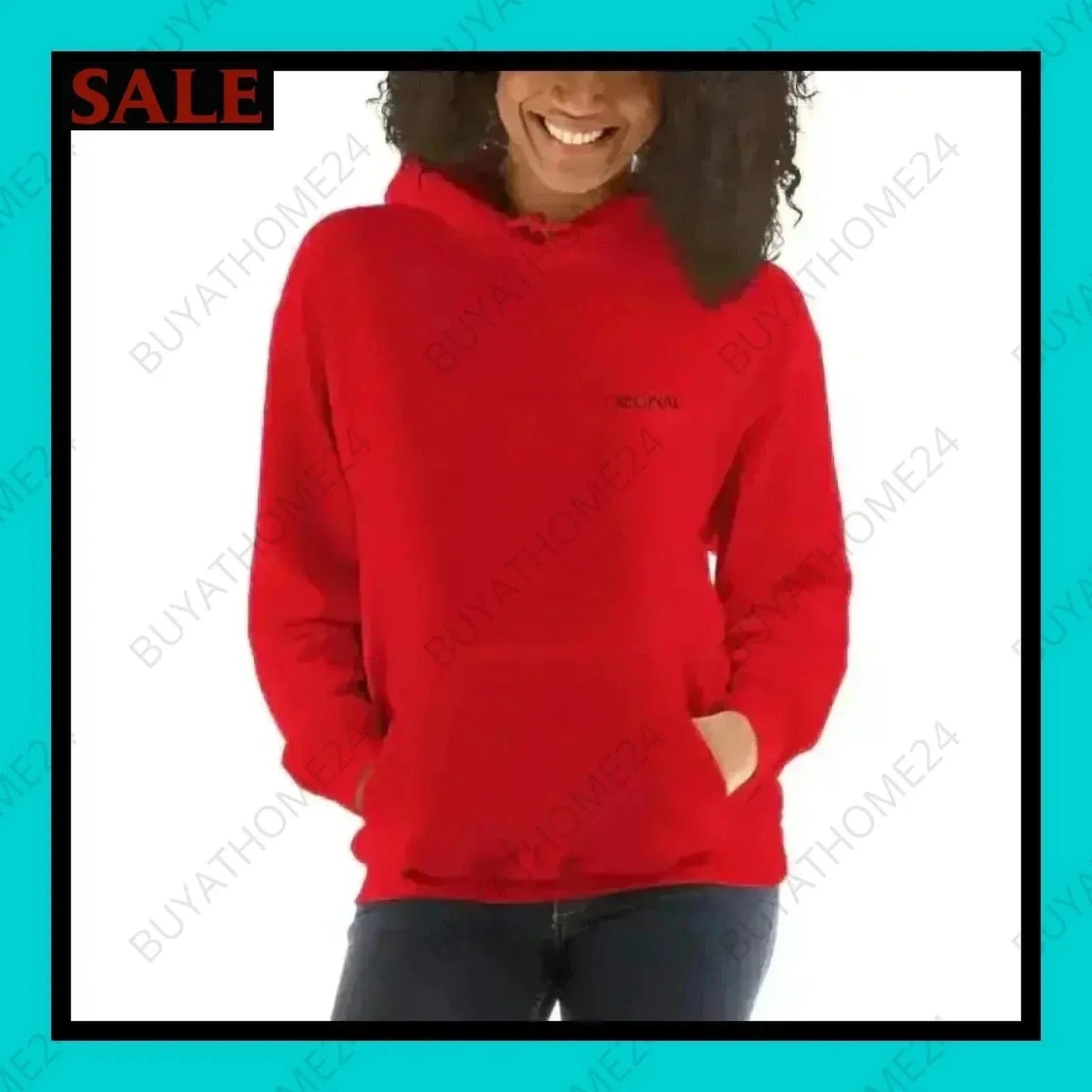 • Damen Hoodie S-5XL - BUYATHOME24 - bestickt - GERMANY - DAMENMODE, Hoodie, YOUR STYLE