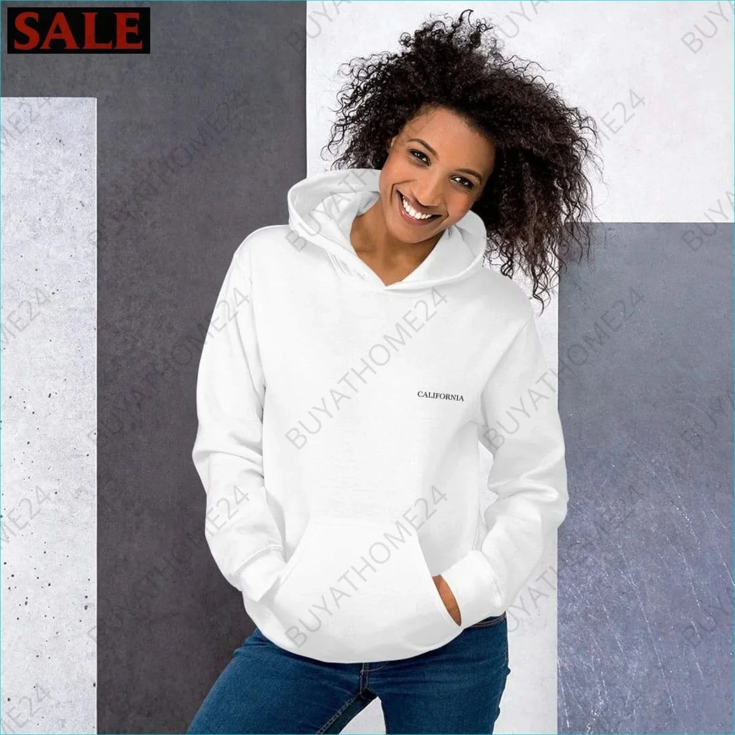 Damen Hoodie S-5XL - BUYATHOME24 - bestickt - GERMANY - DAMENMODE, Hoodie, YOUR STYLE