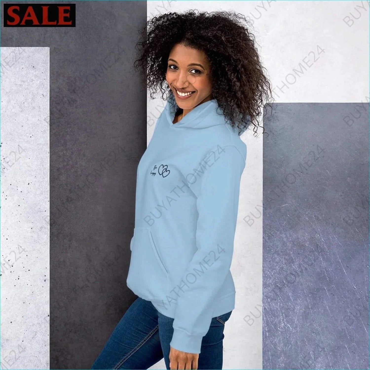 Damen Hoodie S-5XL - BUYATHOME24 - Hoodiedruck - GERMANY - DAMENMODE, Hoodie, YOUR STYLE