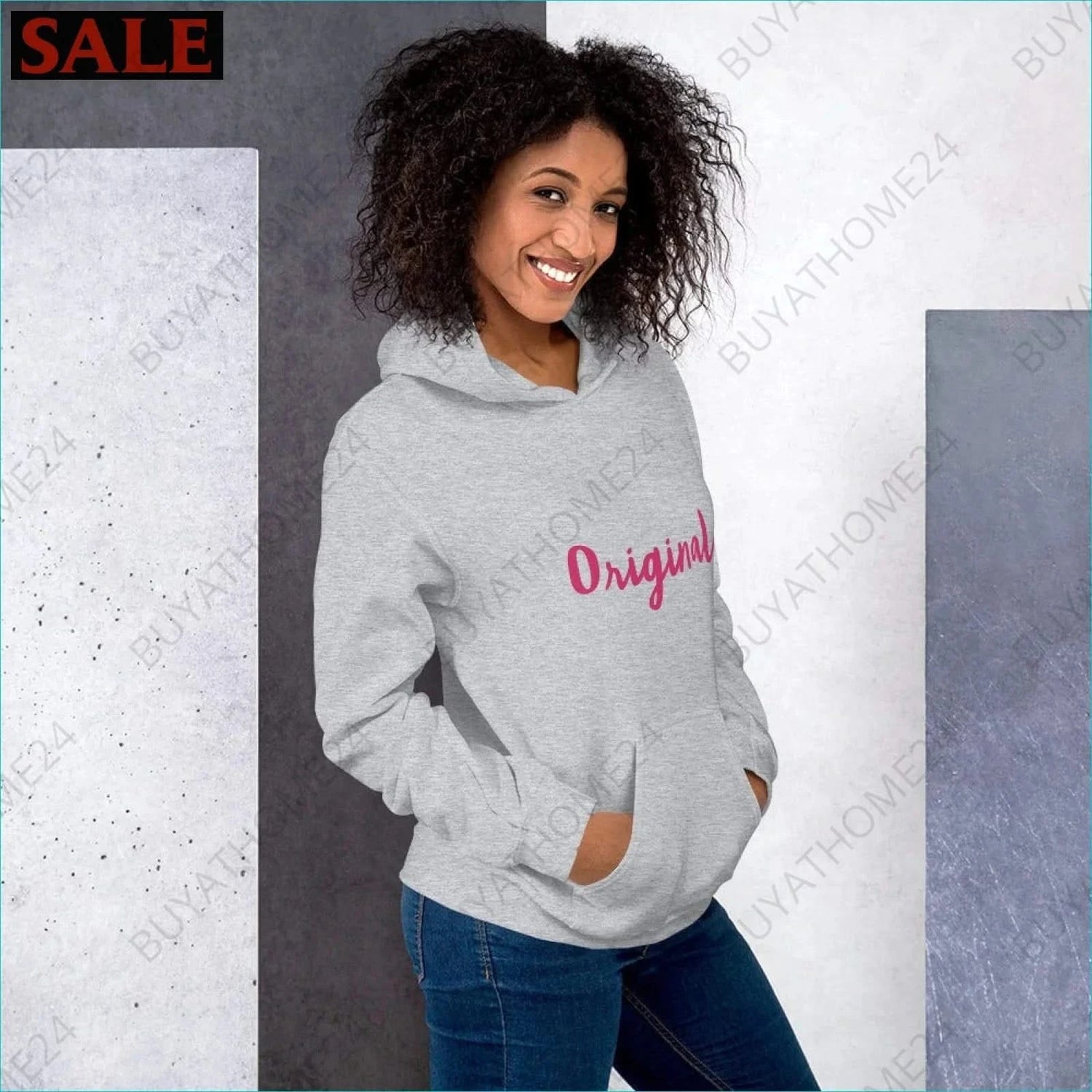 Damen Hoodie S-5XL - BUYATHOME24 - Hoodiedruck - GERMANY - DAMENMODE, Hoodie, YOUR STYLE