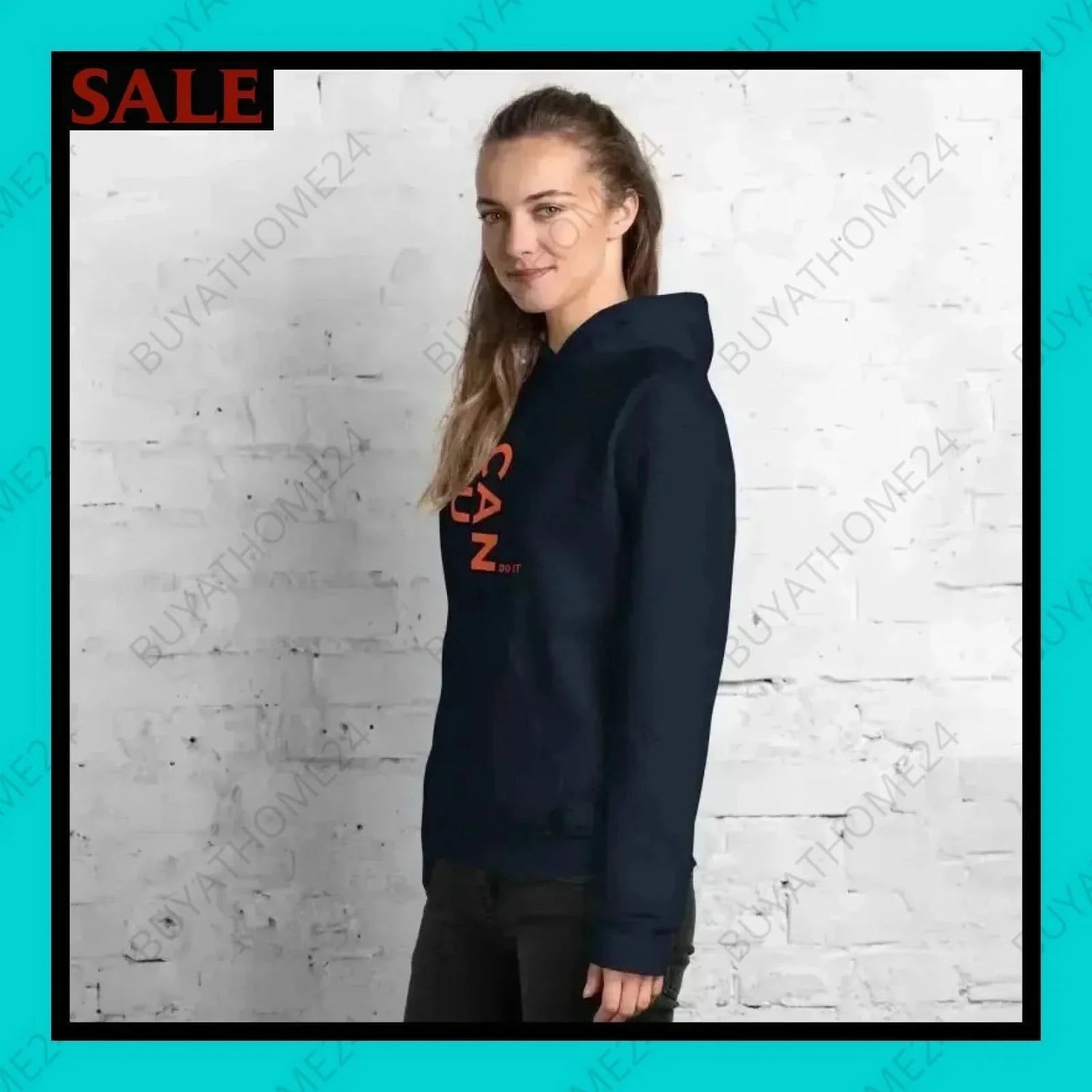 Damen Hoodie S-5XL - BUYATHOME24 - Hoodiedruck - GERMANY - DAMENMODE, Hoodie, YOUR STYLE