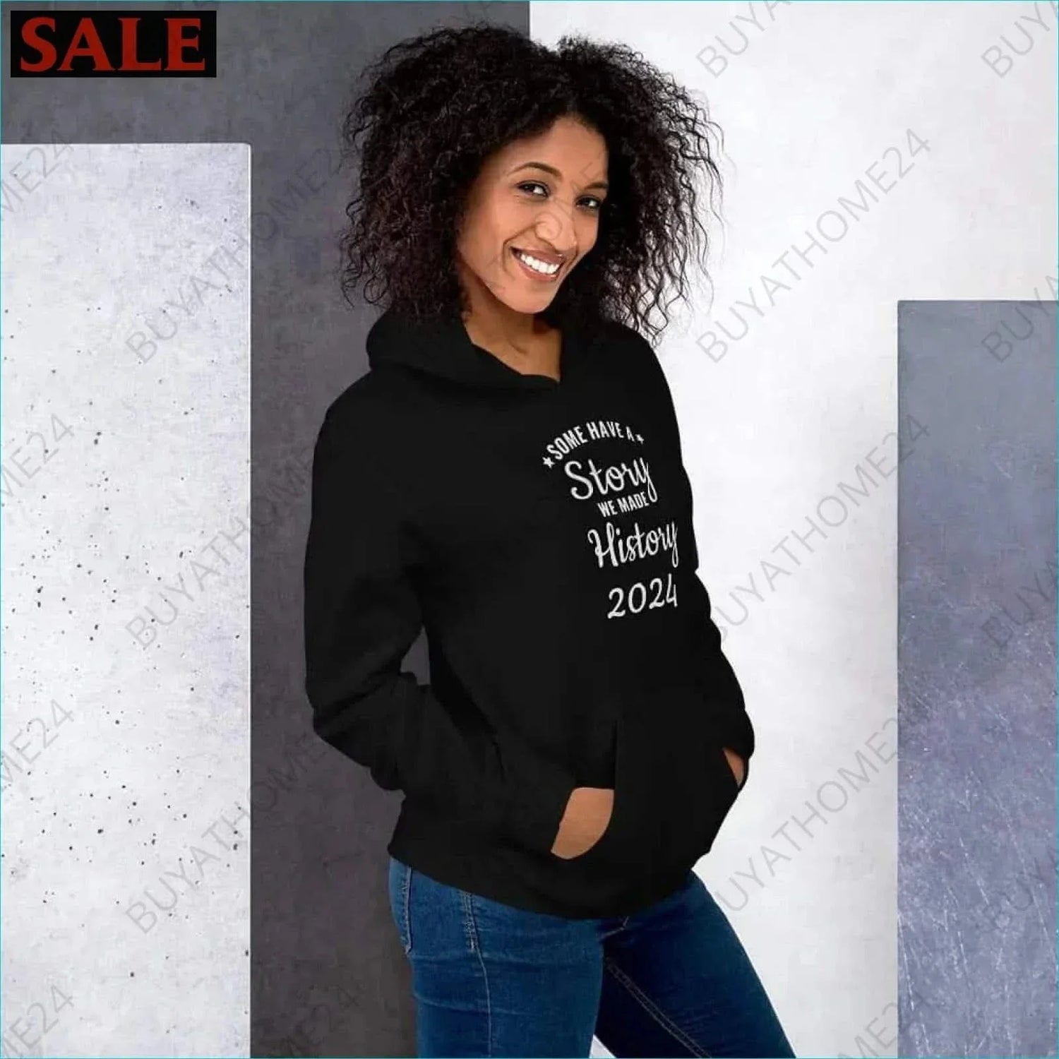 • Damen Hoodie S-5XL - BUYATHOME24 - Hoodiedruck - GERMANY - ABITUR, DAMENMODE, Hoodie, YOUR STYLE