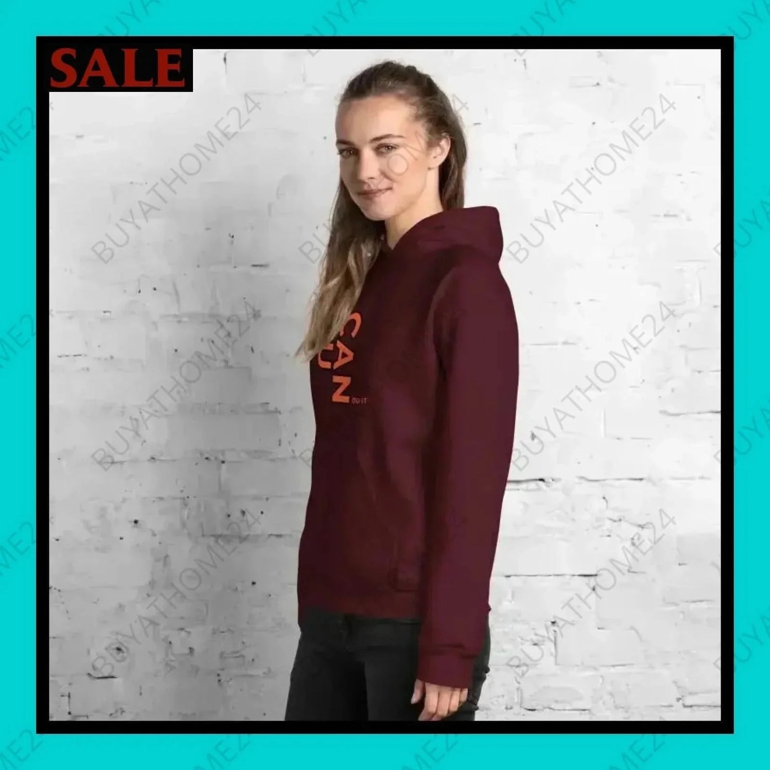 Damen Hoodie S-5XL - BUYATHOME24 - Hoodiedruck - GERMANY - DAMENMODE, Hoodie, YOUR STYLE