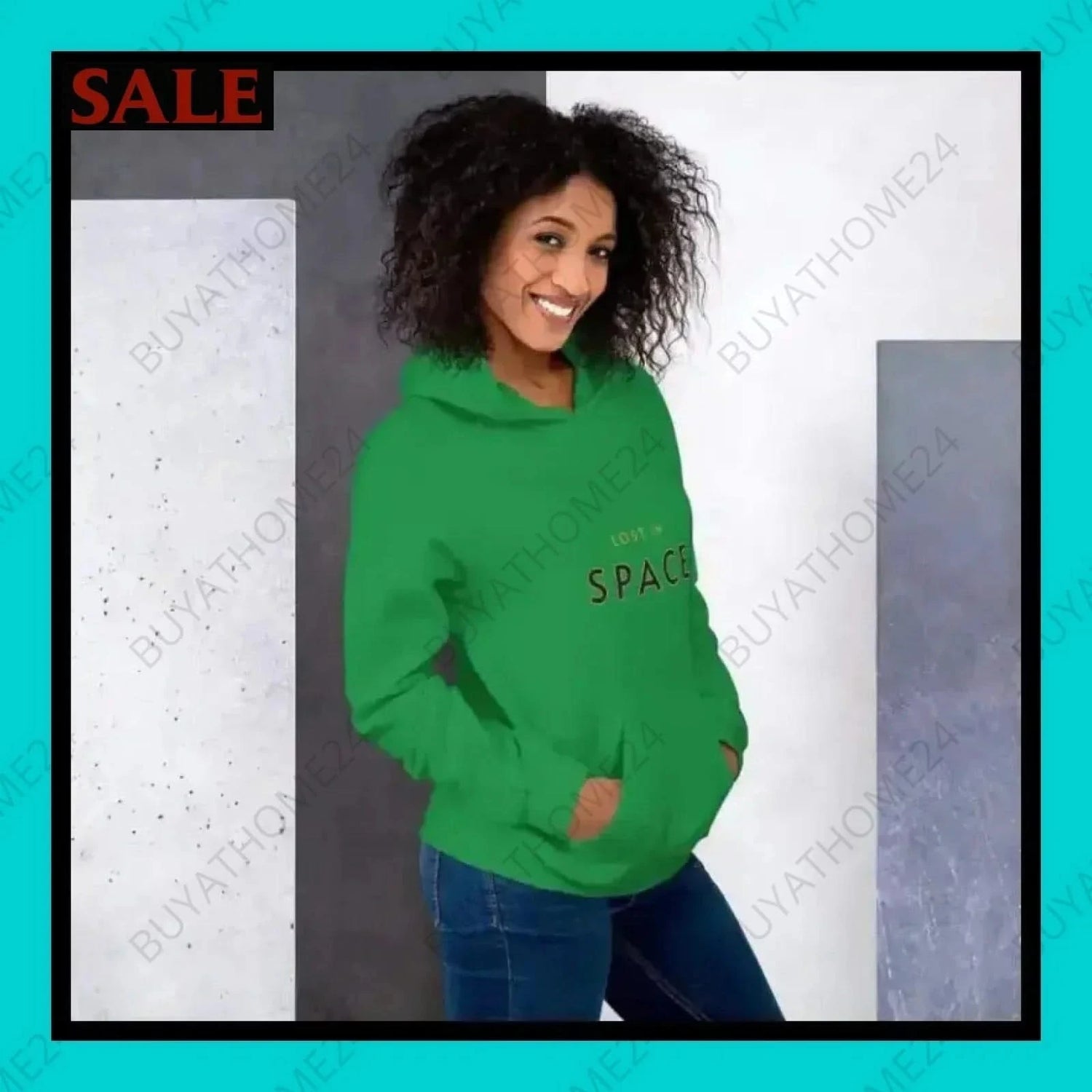 Damen Hoodie S-5XL - BUYATHOME24 - Hoodiedruck - GERMANY - DAMENMODE, Hoodie