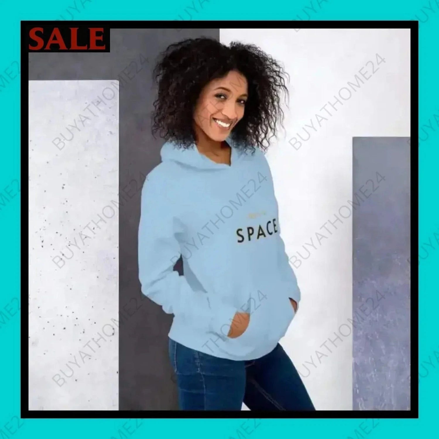 Damen Hoodie S-5XL - BUYATHOME24 - Hoodiedruck - GERMANY - DAMENMODE, Hoodie