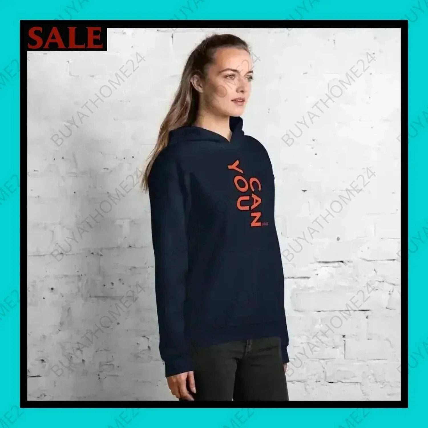 Damen Hoodie S-5XL - BUYATHOME24 - Hoodiedruck - GERMANY - DAMENMODE, Hoodie, YOUR STYLE