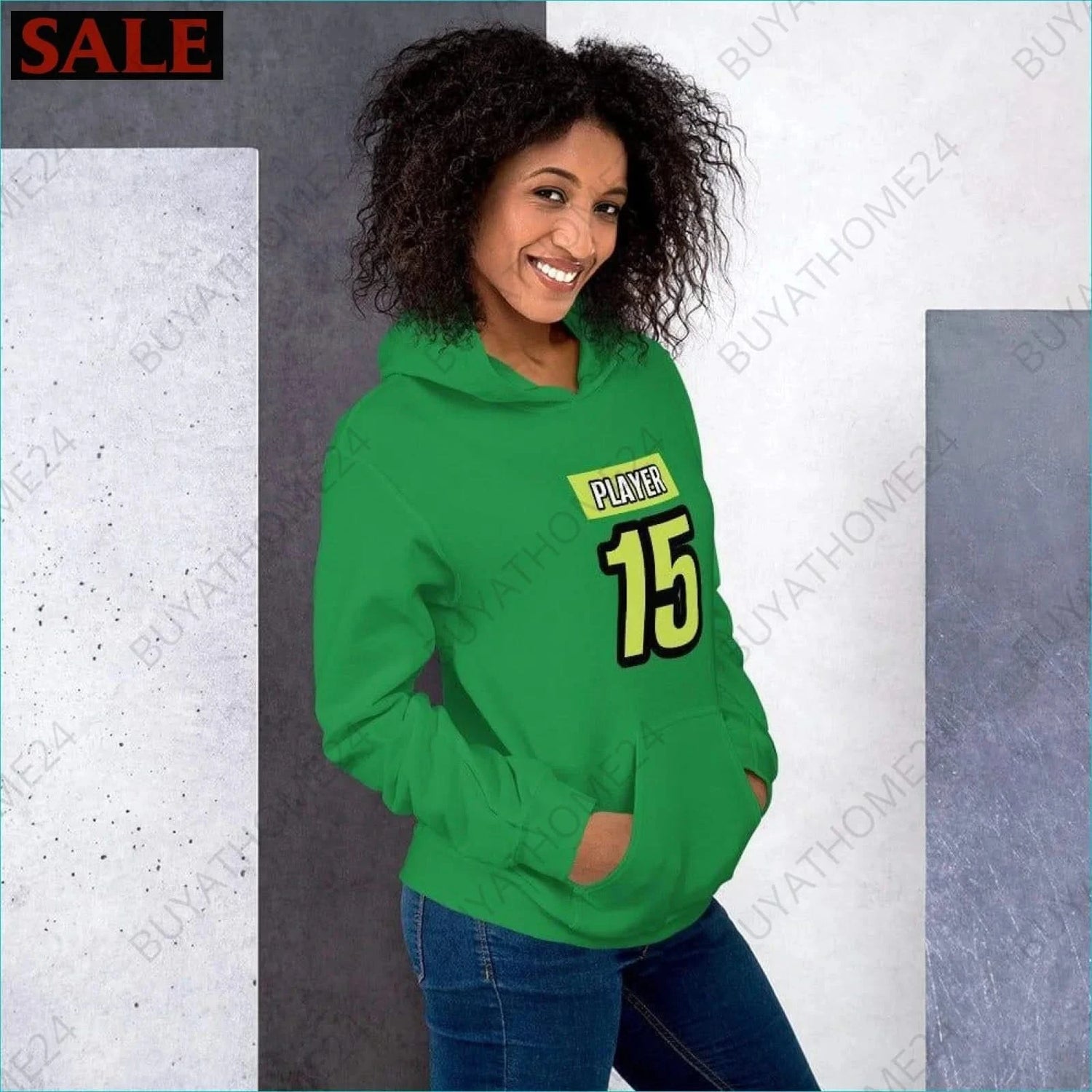 Damen Hoodie S-5XL - BUYATHOME24 - Hoodiedruck - GERMANY - DAMENMODE, Hoodie