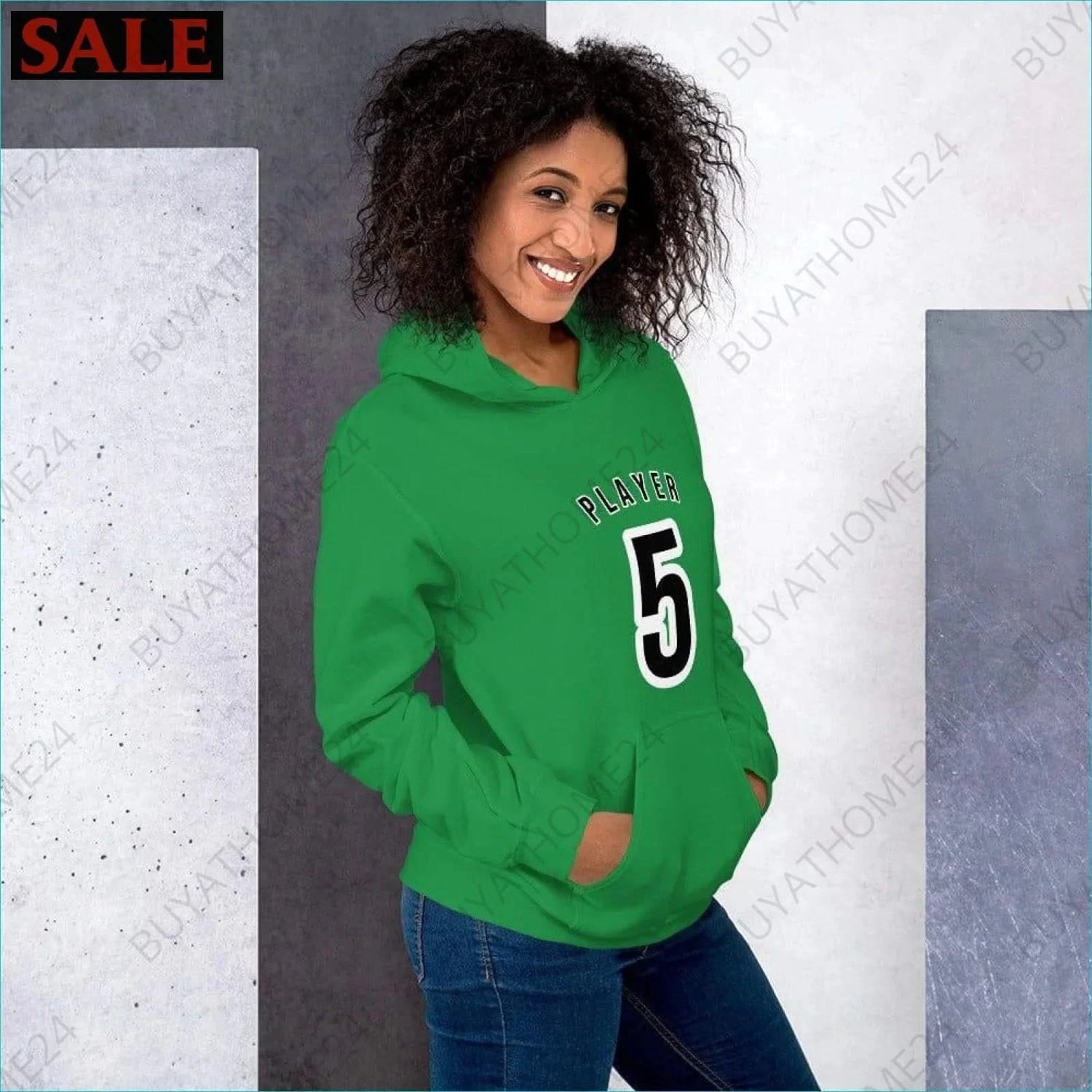 Damen Hoodie S-5XL - BUYATHOME24 - Hoodiedruck - GERMANY - DAMENMODE, Hoodie