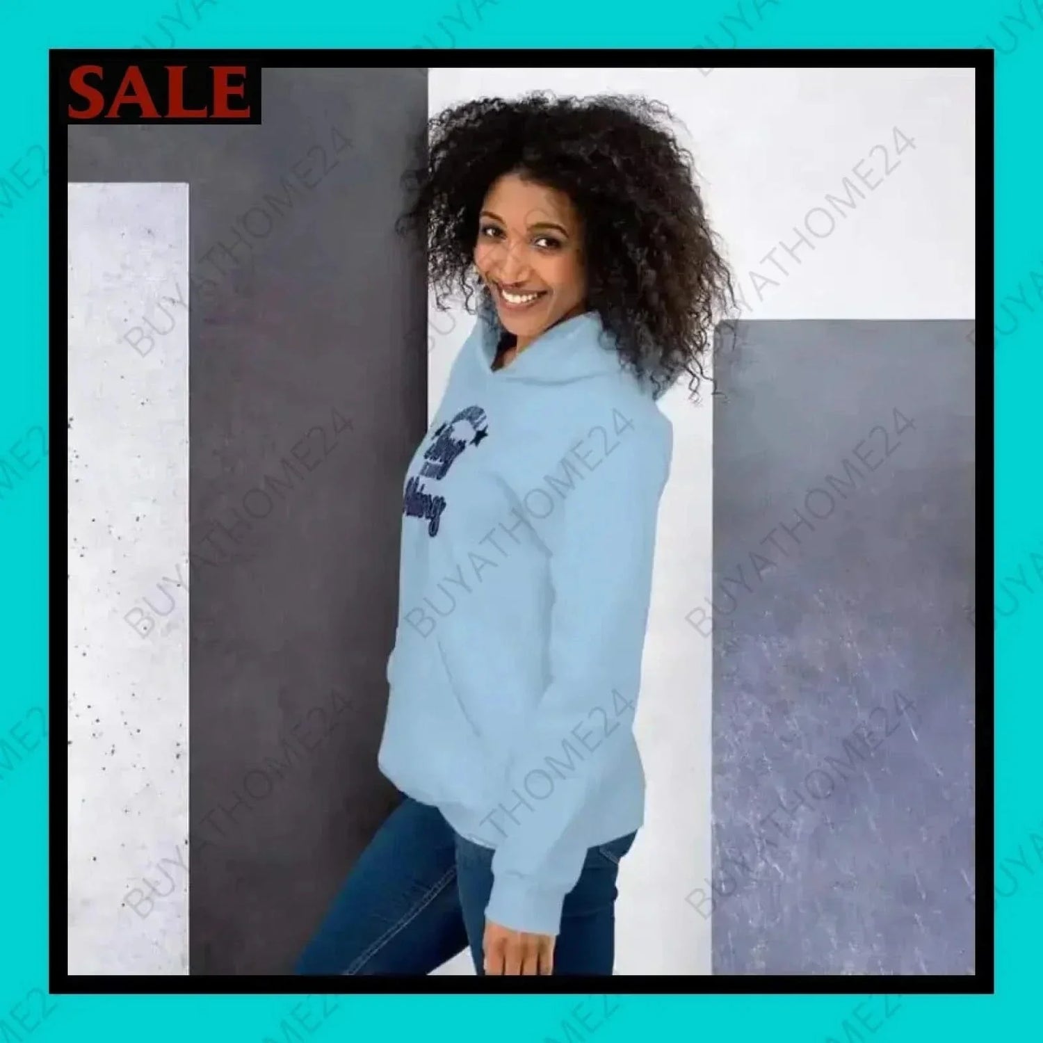 • Damen Hoodie S-5XL - BUYATHOME24 - Hoodiedruck - GERMANY - ABITUR, DAMENMODE, Hoodie