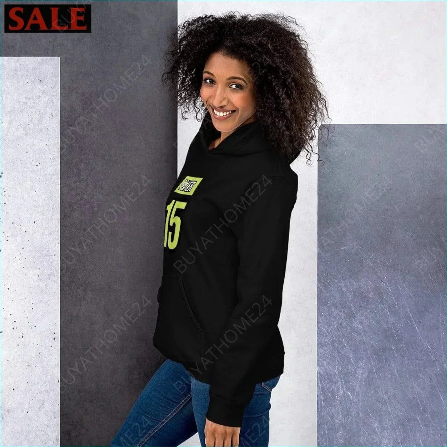 • Damen Hoodie S-5XL - BUYATHOME24 - Hoodiedruck - GERMANY - DAMENMODE, Hoodie