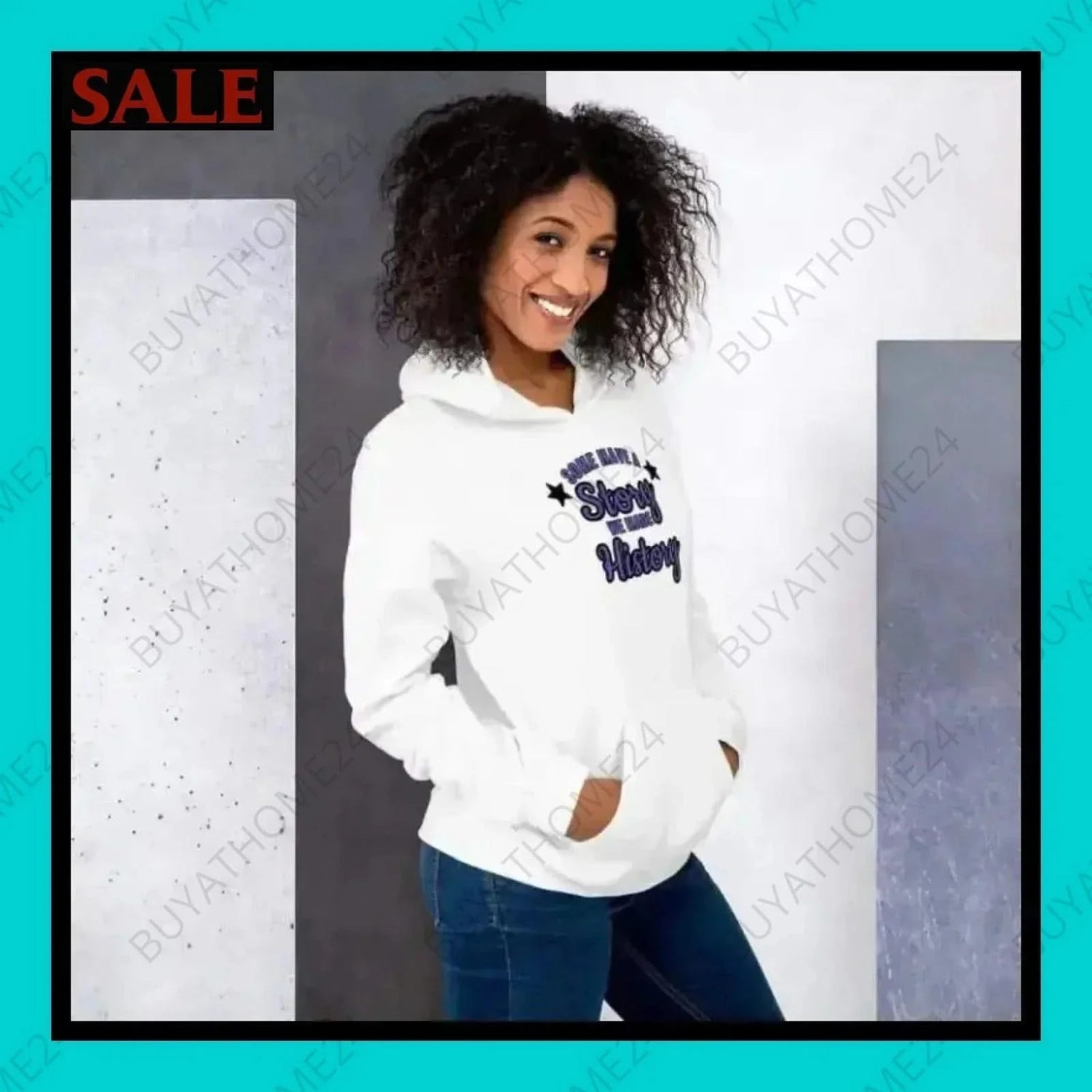 Damen Hoodie S-5XL - BUYATHOME24 - Hoodiedruck - GERMANY - ABITUR, DAMENMODE, Hoodie