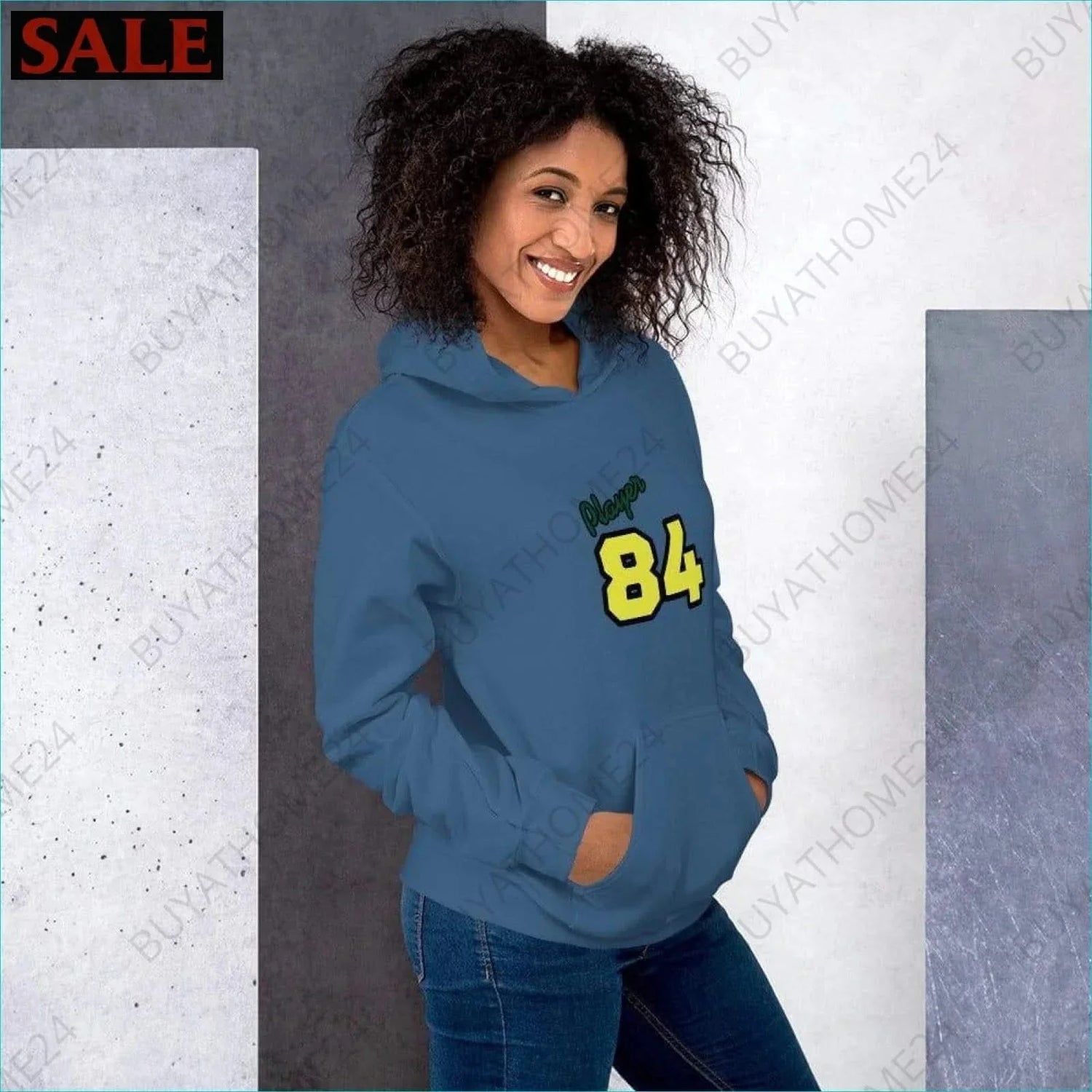 • Damen Hoodie S-5XL - BUYATHOME24 - Hoodiedruck - GERMANY - DAMENMODE, Hoodie