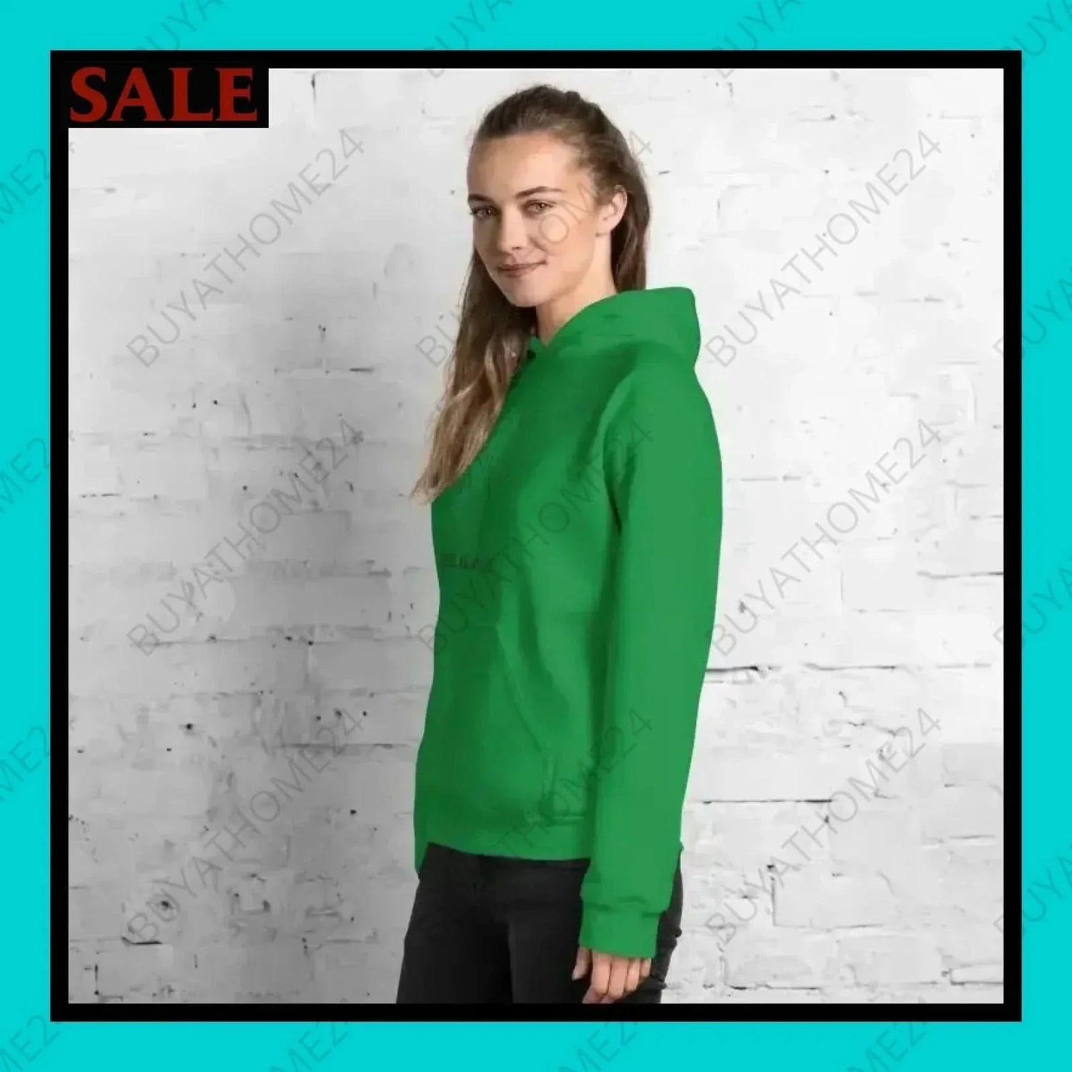 • Damen Hoodie S-5XL - BUYATHOME24 - Hoodiedruck - GERMANY - DAMENMODE, Hoodie, YOUR STYLE