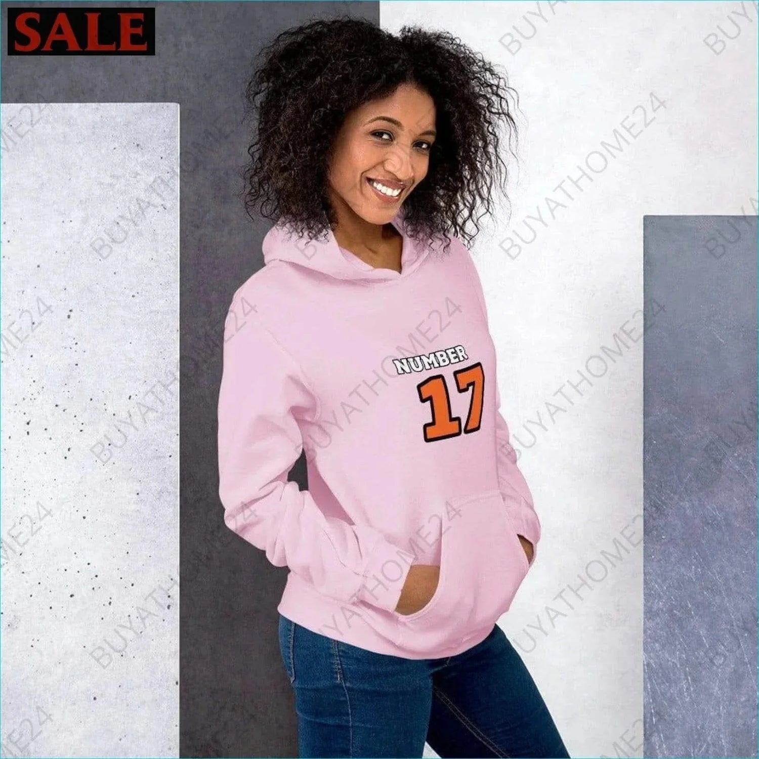 • Damen Hoodie S-5XL - BUYATHOME24 - Hoodiedruck - GERMANY - DAMENMODE, Hoodie