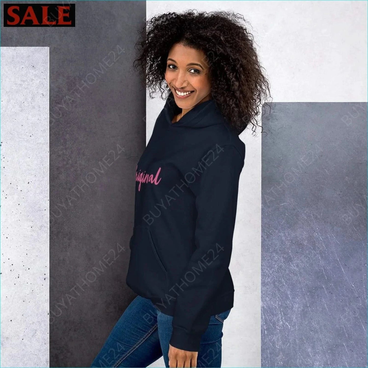 Damen Hoodie S-5XL - BUYATHOME24 - Hoodiedruck - GERMANY - DAMENMODE, Hoodie, YOUR STYLE