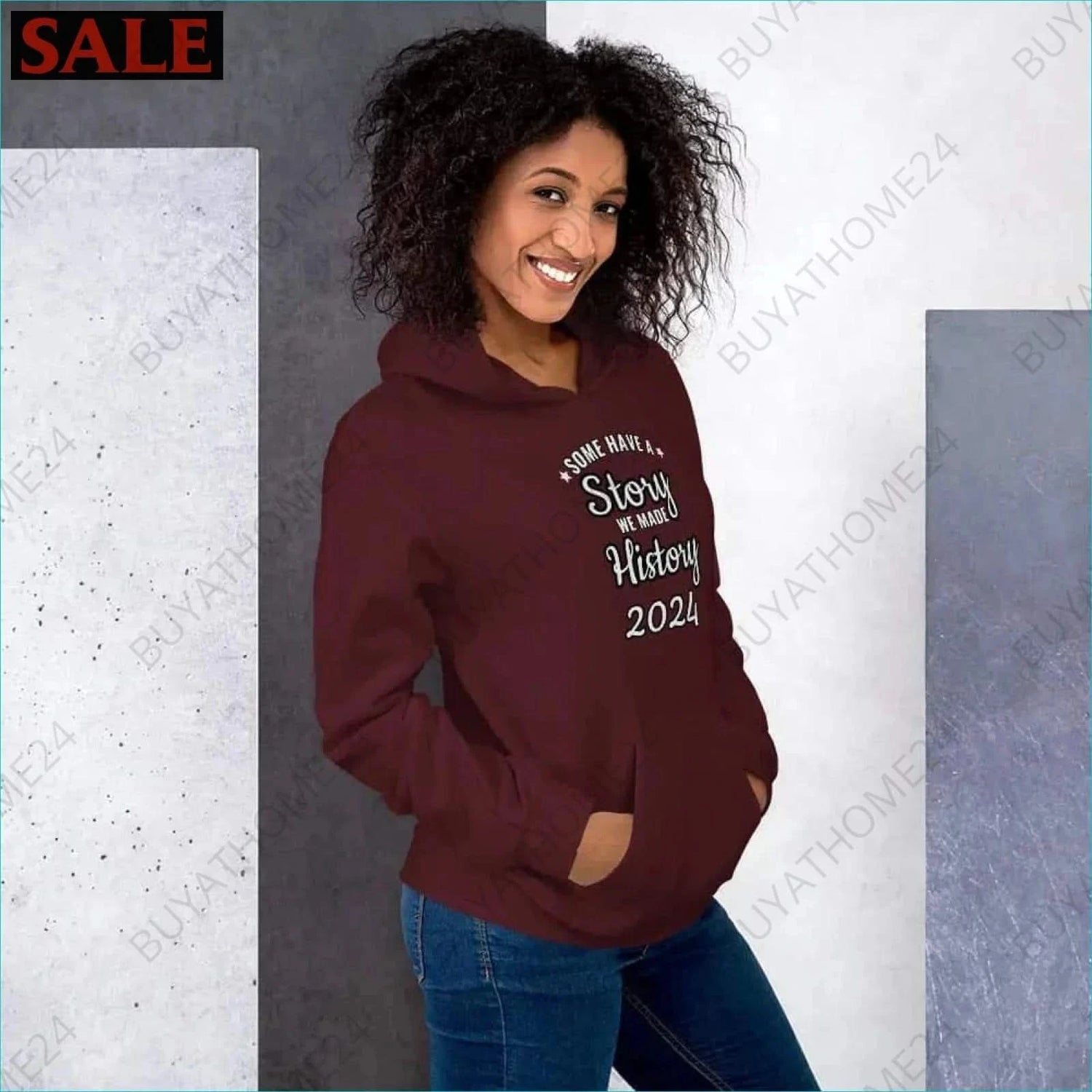 Damen Hoodie S-5XL - BUYATHOME24 - Hoodiedruck - GERMANY - ABITUR, DAMENMODE, Hoodie, YOUR STYLE