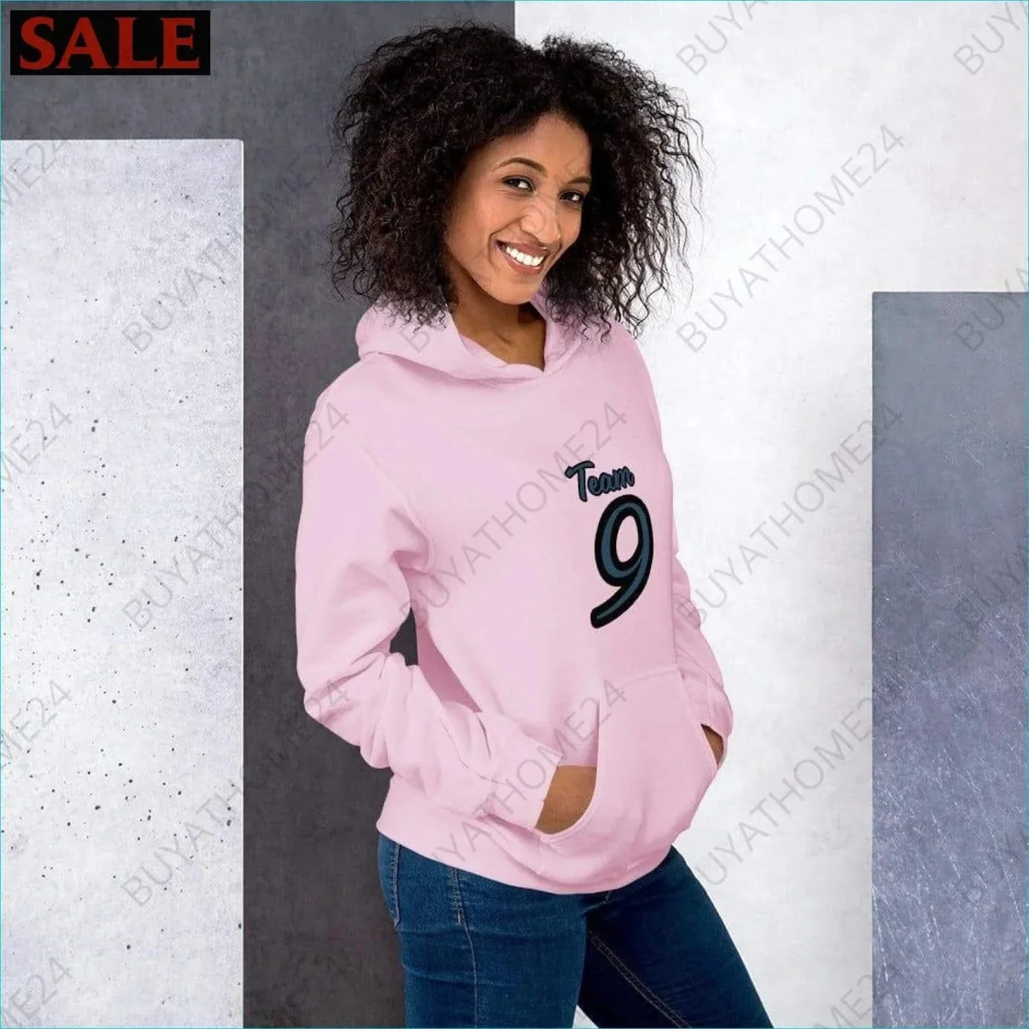 • Damen Hoodie S-5XL - BUYATHOME24 - Hoodiedruck - GERMANY - DAMENMODE, Hoodie