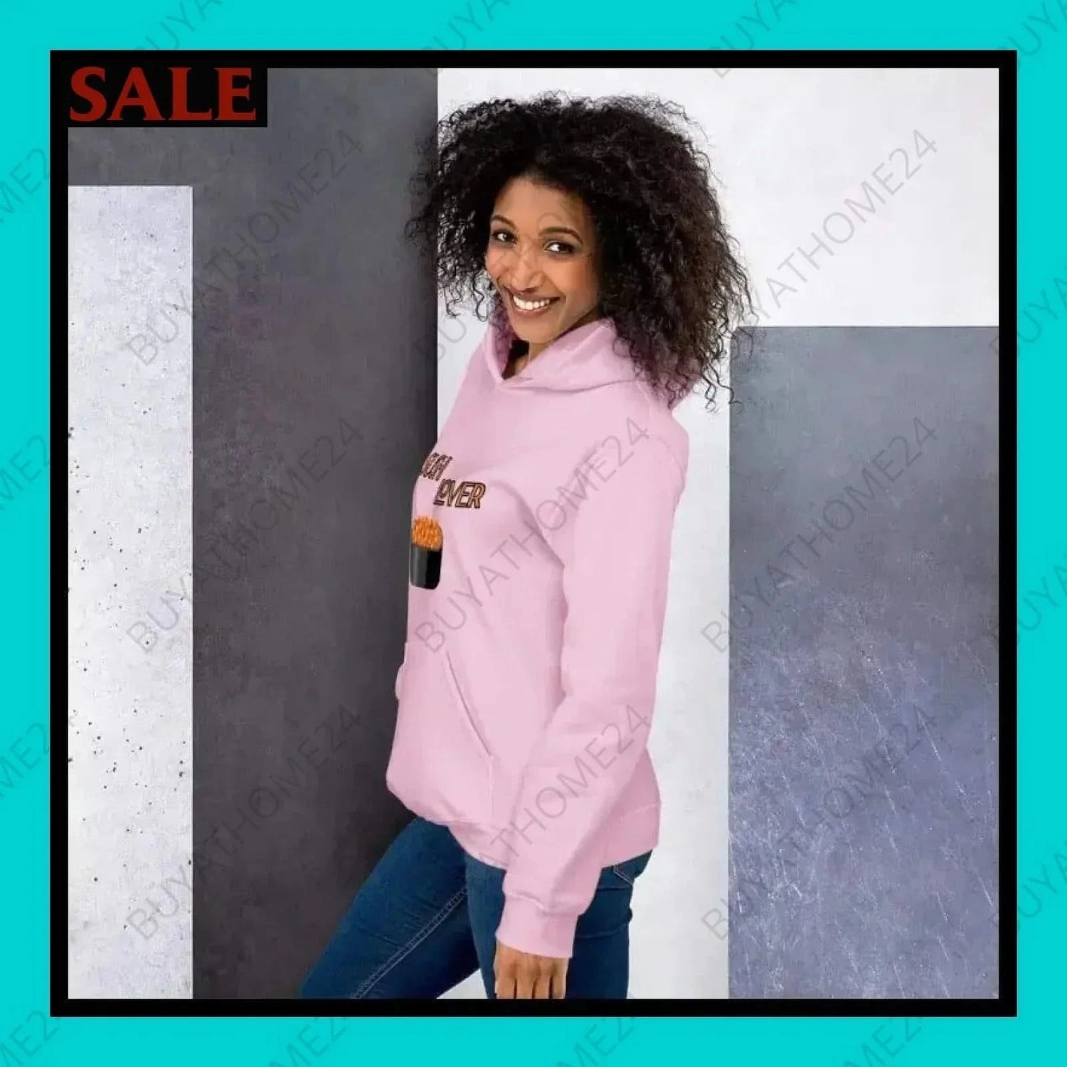 Damen Hoodie S-5XL - BUYATHOME24 - Hoodiedruck - GERMANY - DAMENMODE, Hoodie, YOUR STYLE