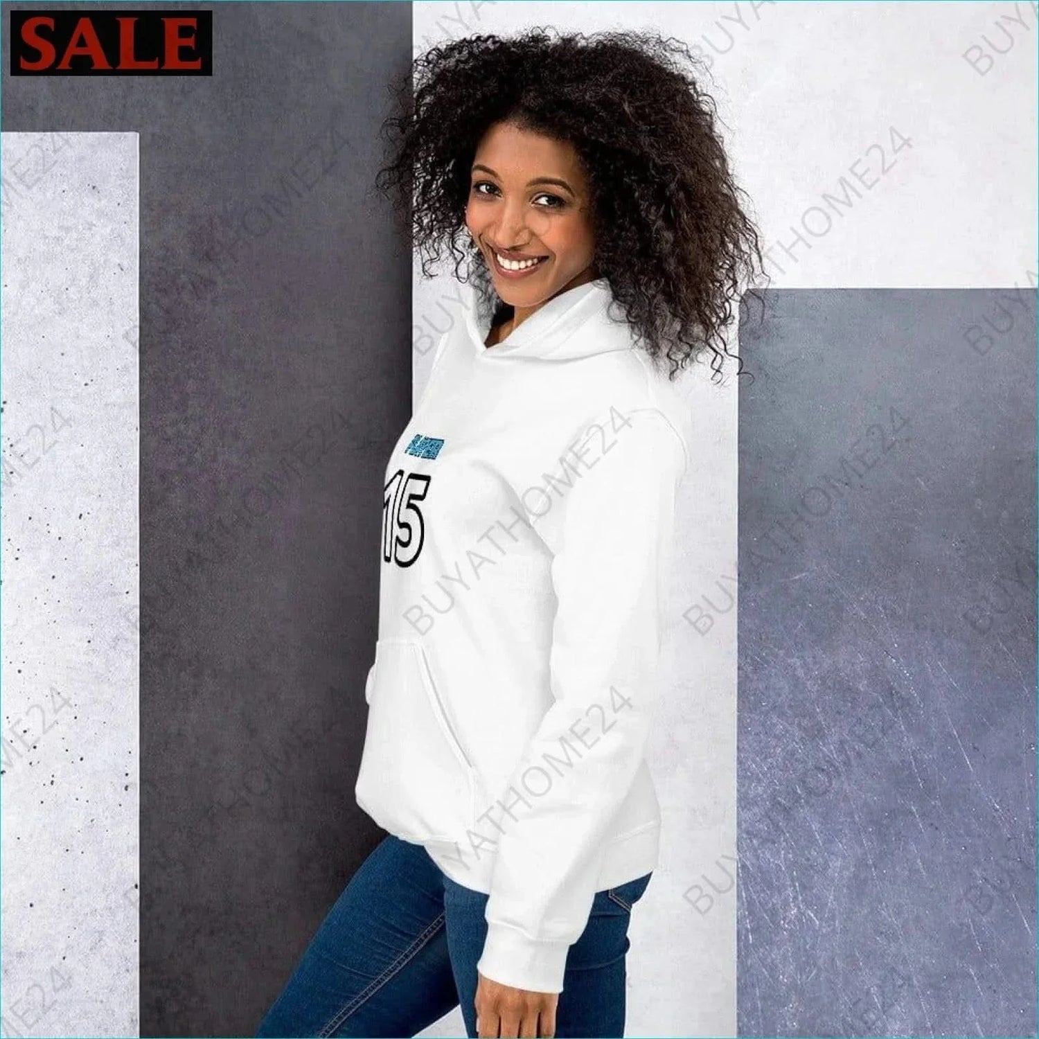 • Damen Hoodie S-5XL - BUYATHOME24 - Hoodiedruck - GERMANY - DAMENMODE, Hoodie