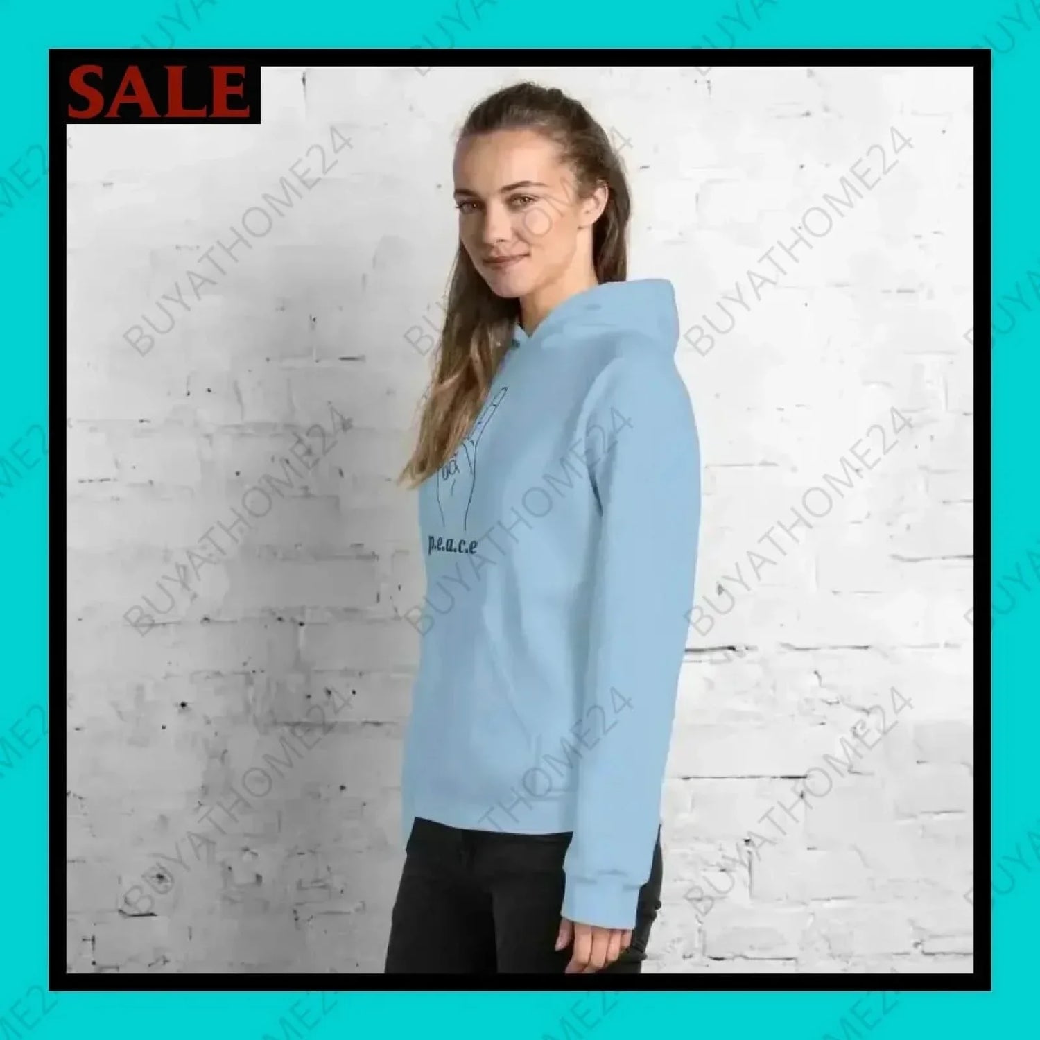 • Damen Hoodie S-5XL - BUYATHOME24 - Hoodiedruck - GERMANY - DAMENMODE, Hoodie, YOUR STYLE