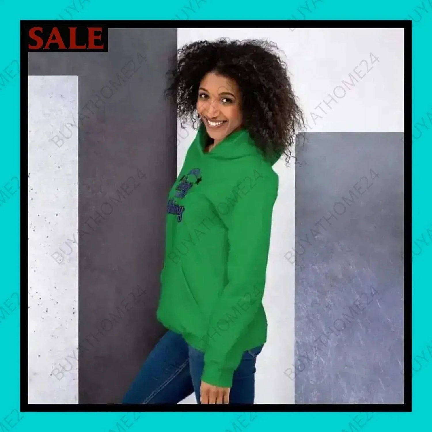 • Damen Hoodie S-5XL - BUYATHOME24 - Hoodiedruck - GERMANY - ABITUR, DAMENMODE, Hoodie