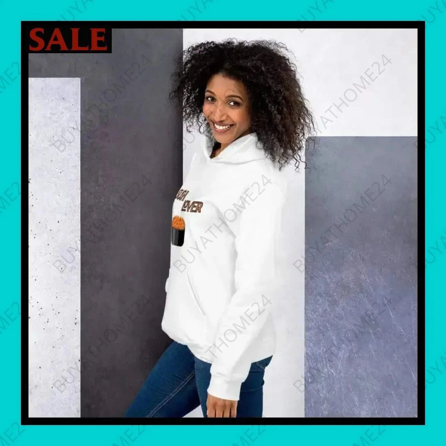 Damen Hoodie S-5XL - BUYATHOME24 - Hoodiedruck - GERMANY - DAMENMODE, Hoodie, YOUR STYLE