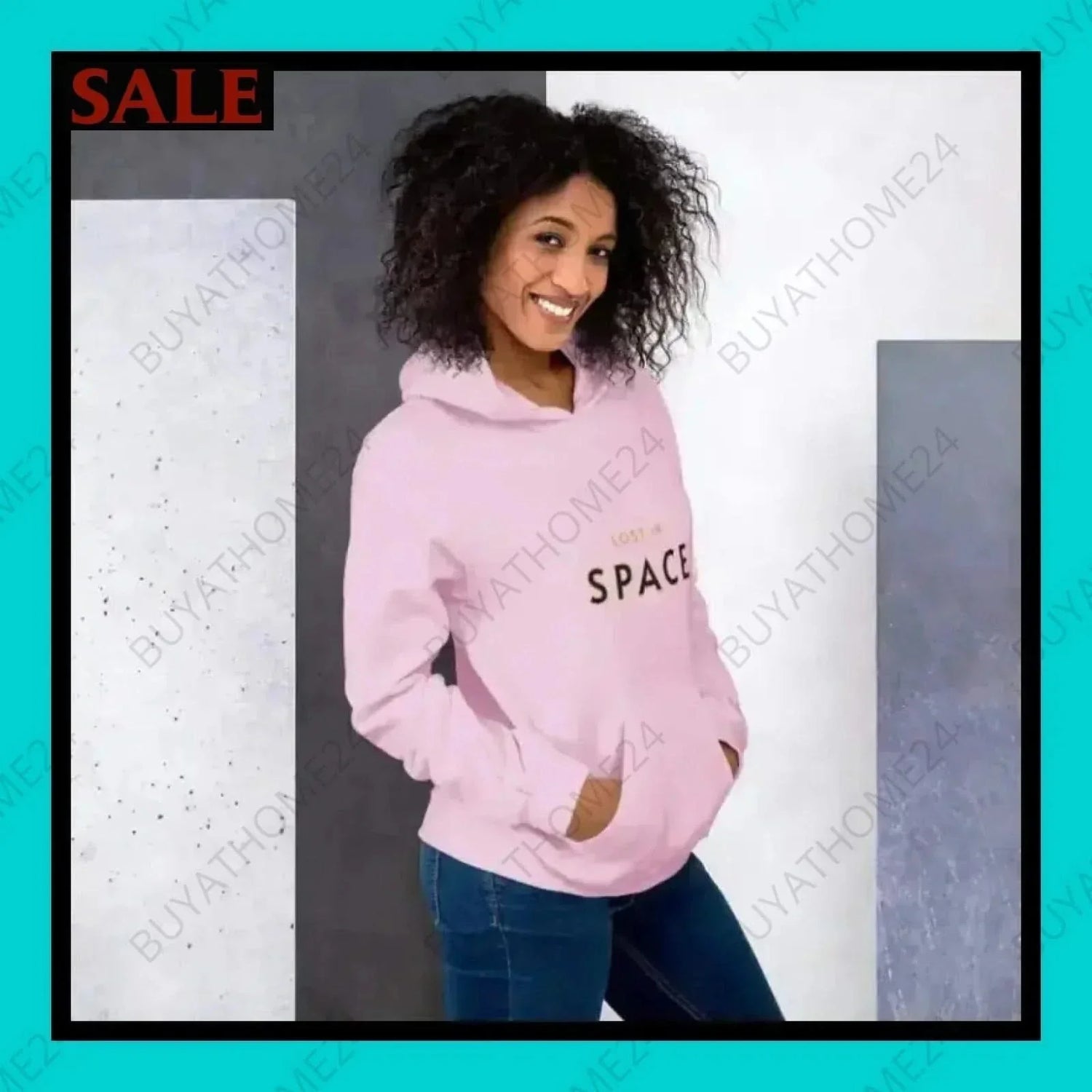 • Damen Hoodie S-5XL - BUYATHOME24 - Hoodiedruck - GERMANY - DAMENMODE, Hoodie