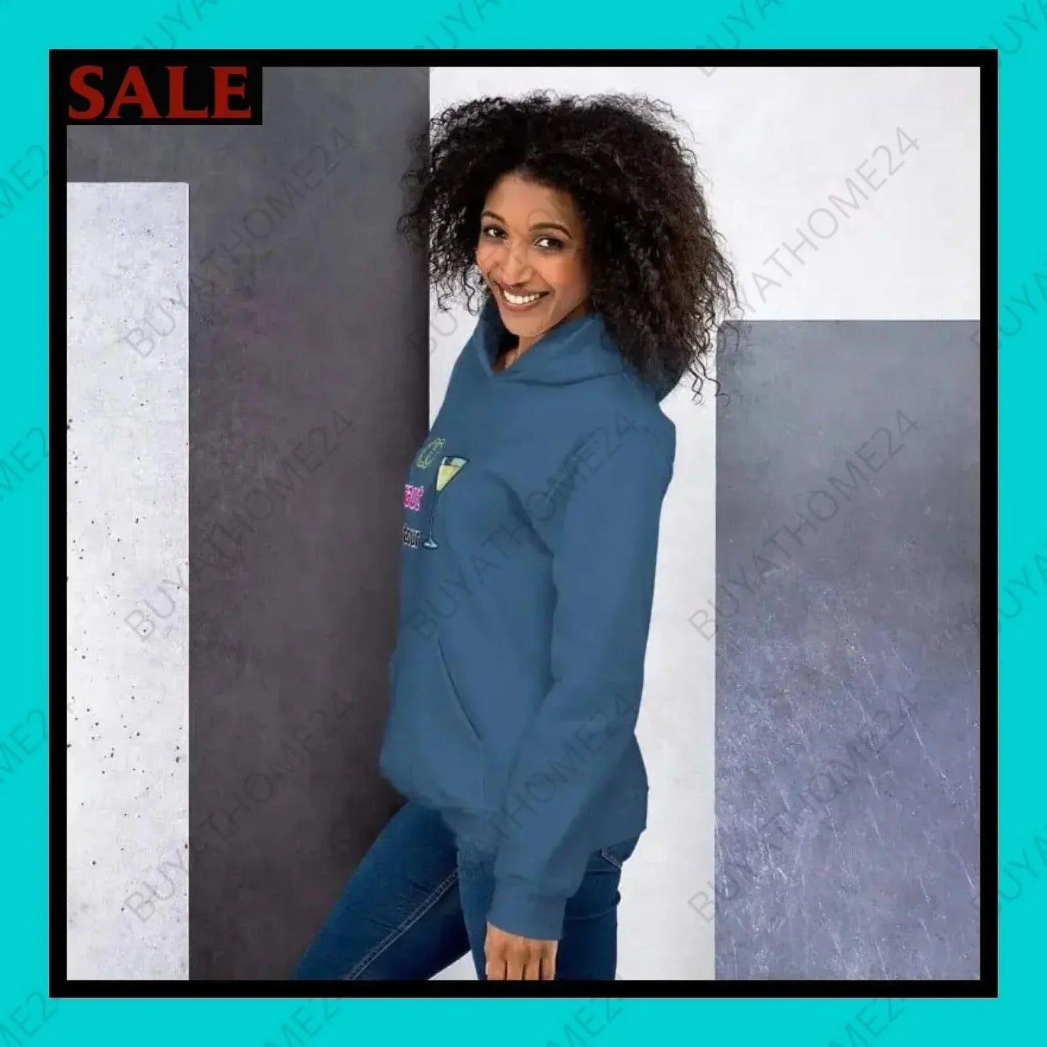 • Damen Hoodie S-5XL - BUYATHOME24 - Hoodiedruck - GERMANY - DAMENMODE, HOCHZEIT, Hoodie, YOUR STYLE