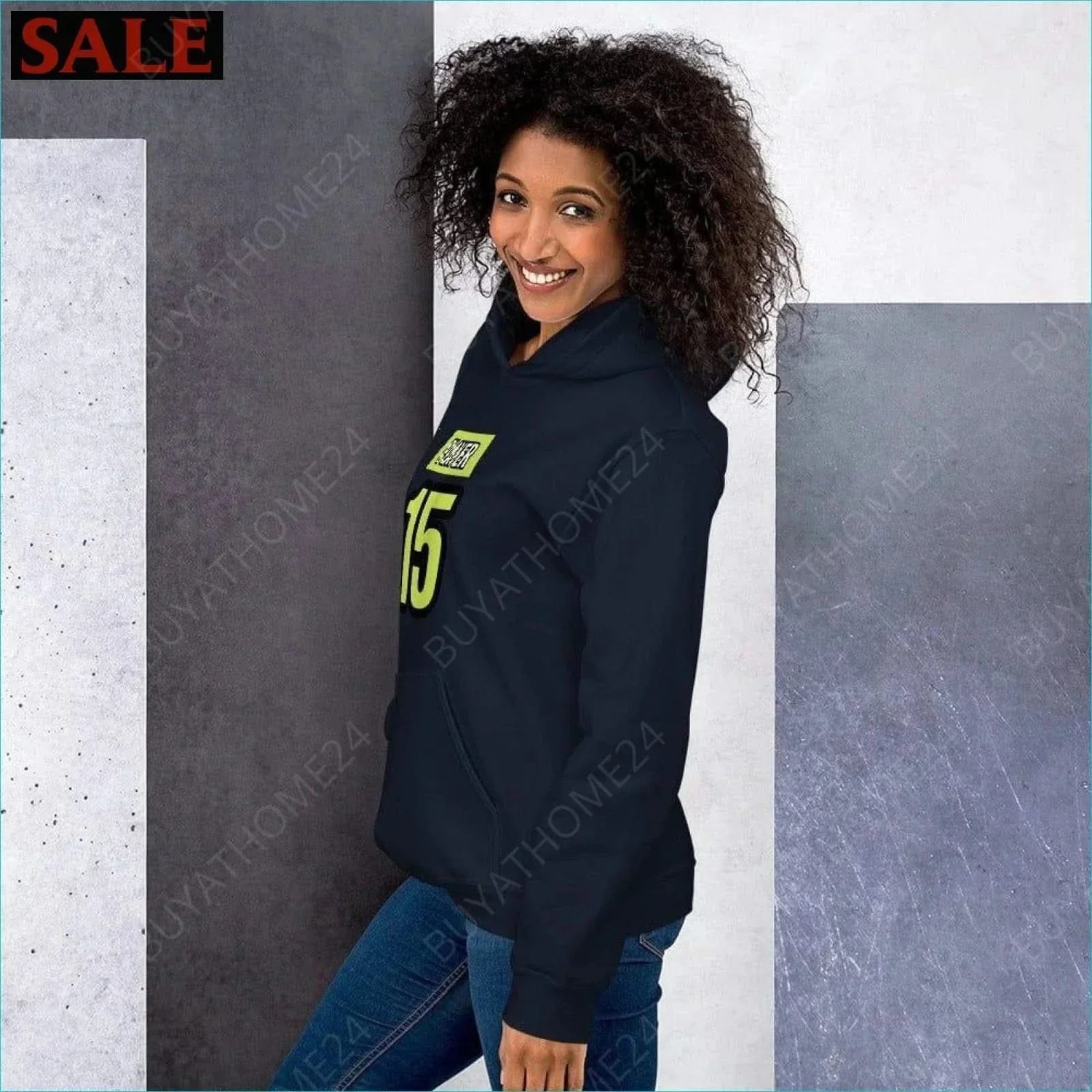 • Damen Hoodie S-5XL - BUYATHOME24 - Hoodiedruck - GERMANY - DAMENMODE, Hoodie