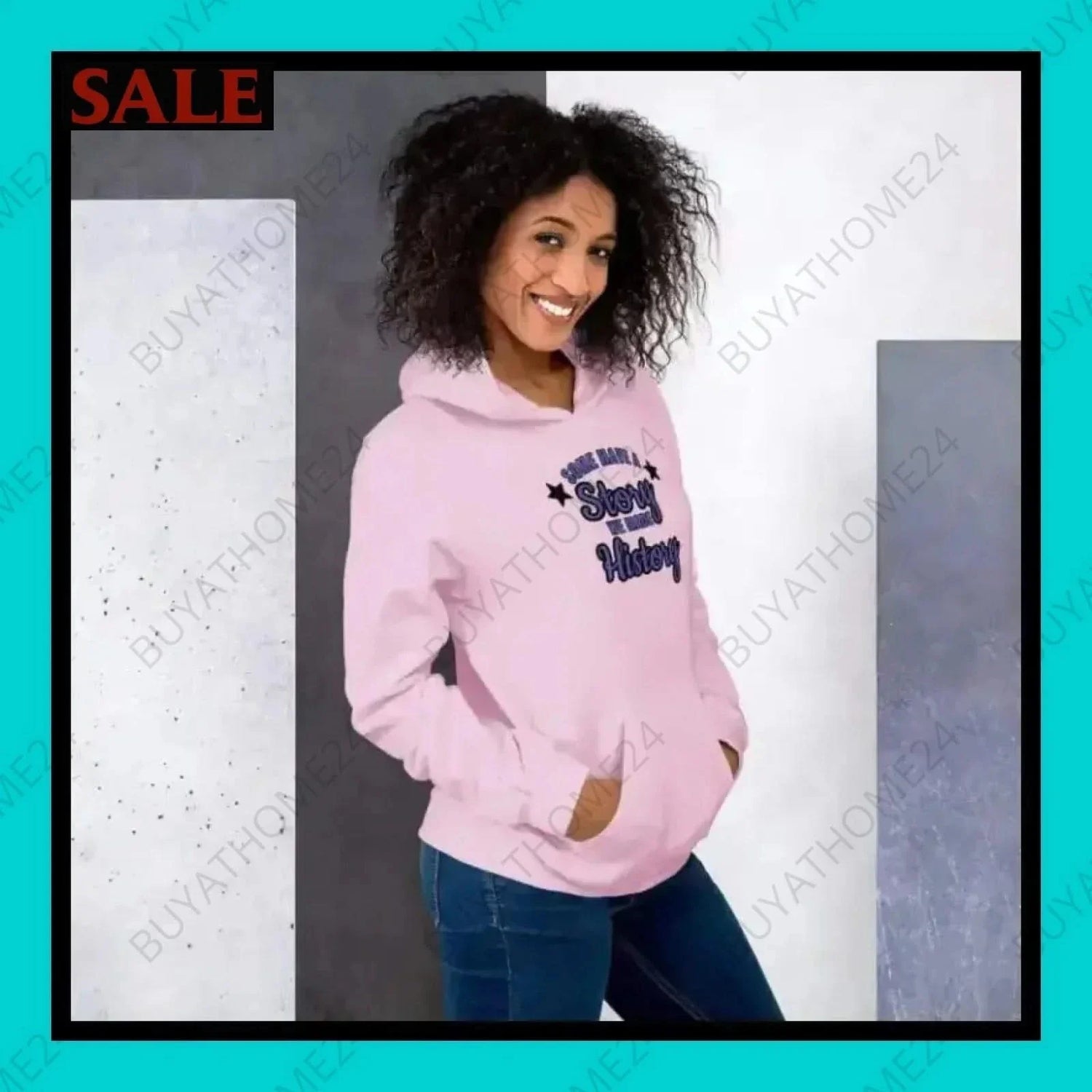 • Damen Hoodie S-5XL - BUYATHOME24 - Hoodiedruck - GERMANY - ABITUR, DAMENMODE, Hoodie