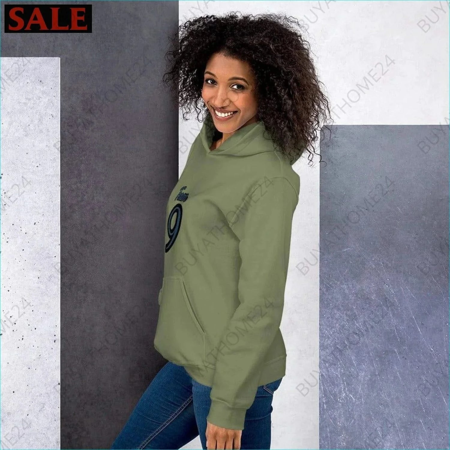 Damen Hoodie S-5XL - BUYATHOME24 - Hoodiedruck - GERMANY - DAMENMODE, Hoodie