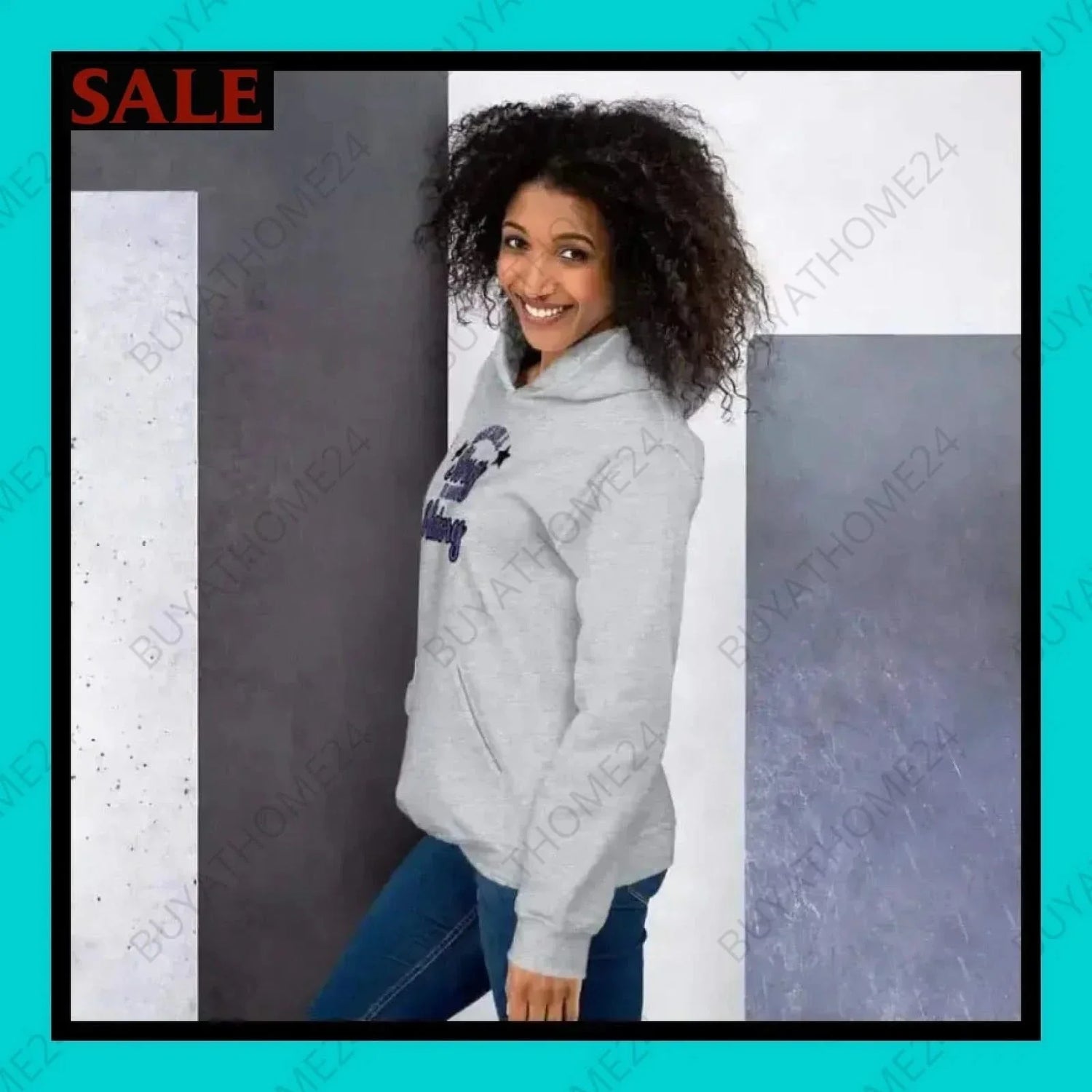 • Damen Hoodie S-5XL - BUYATHOME24 - Hoodiedruck - GERMANY - ABITUR, DAMENMODE, Hoodie