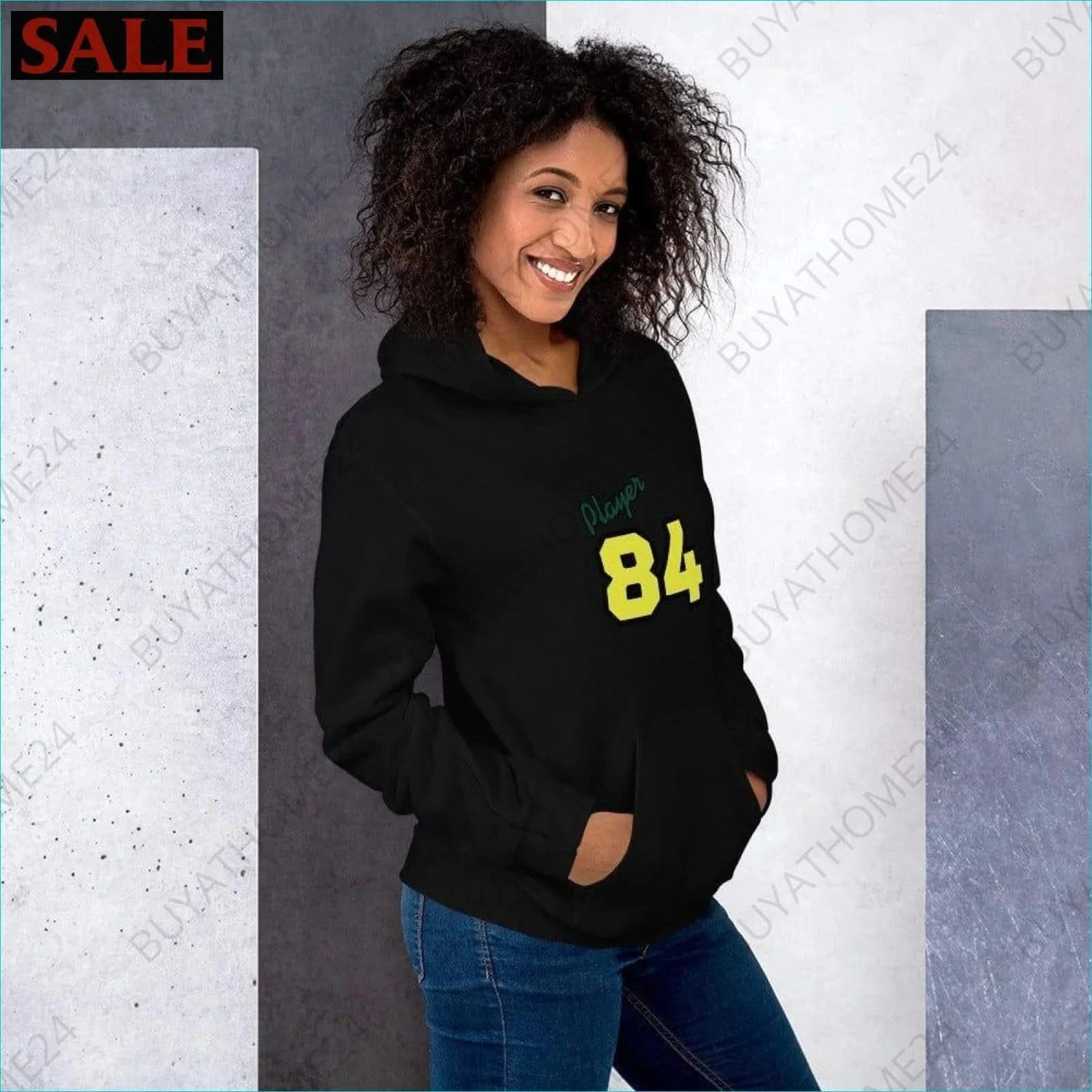 Damen Hoodie S-5XL - BUYATHOME24 - Hoodiedruck - GERMANY - DAMENMODE, Hoodie