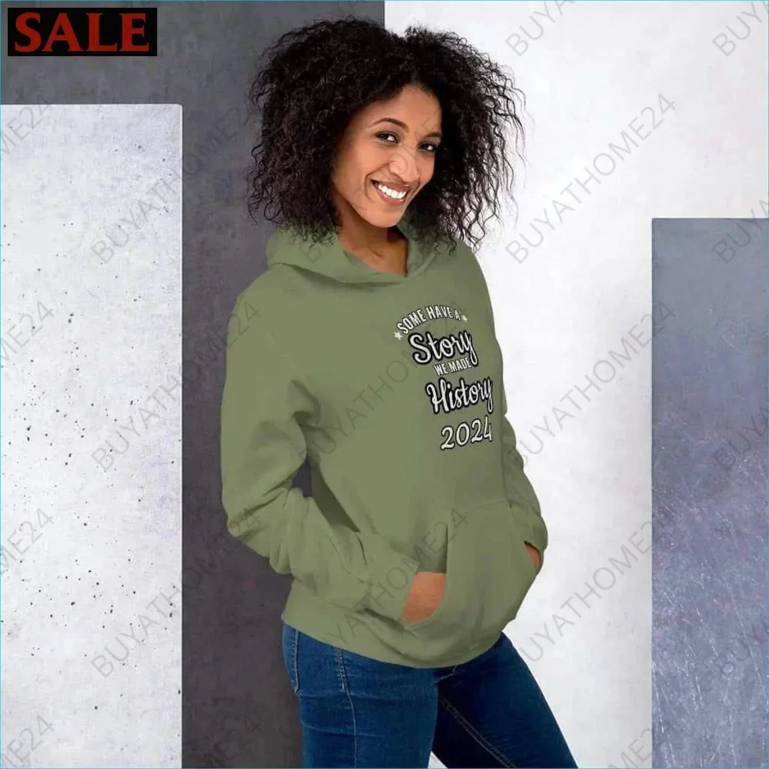 • Damen Hoodie S-5XL - BUYATHOME24 - Hoodiedruck - GERMANY - ABITUR, DAMENMODE, Hoodie, YOUR STYLE