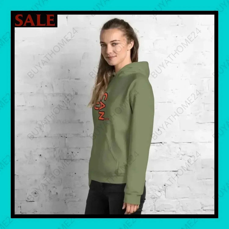 • Damen Hoodie S-5XL - BUYATHOME24 - Hoodiedruck - GERMANY - DAMENMODE, Hoodie, YOUR STYLE