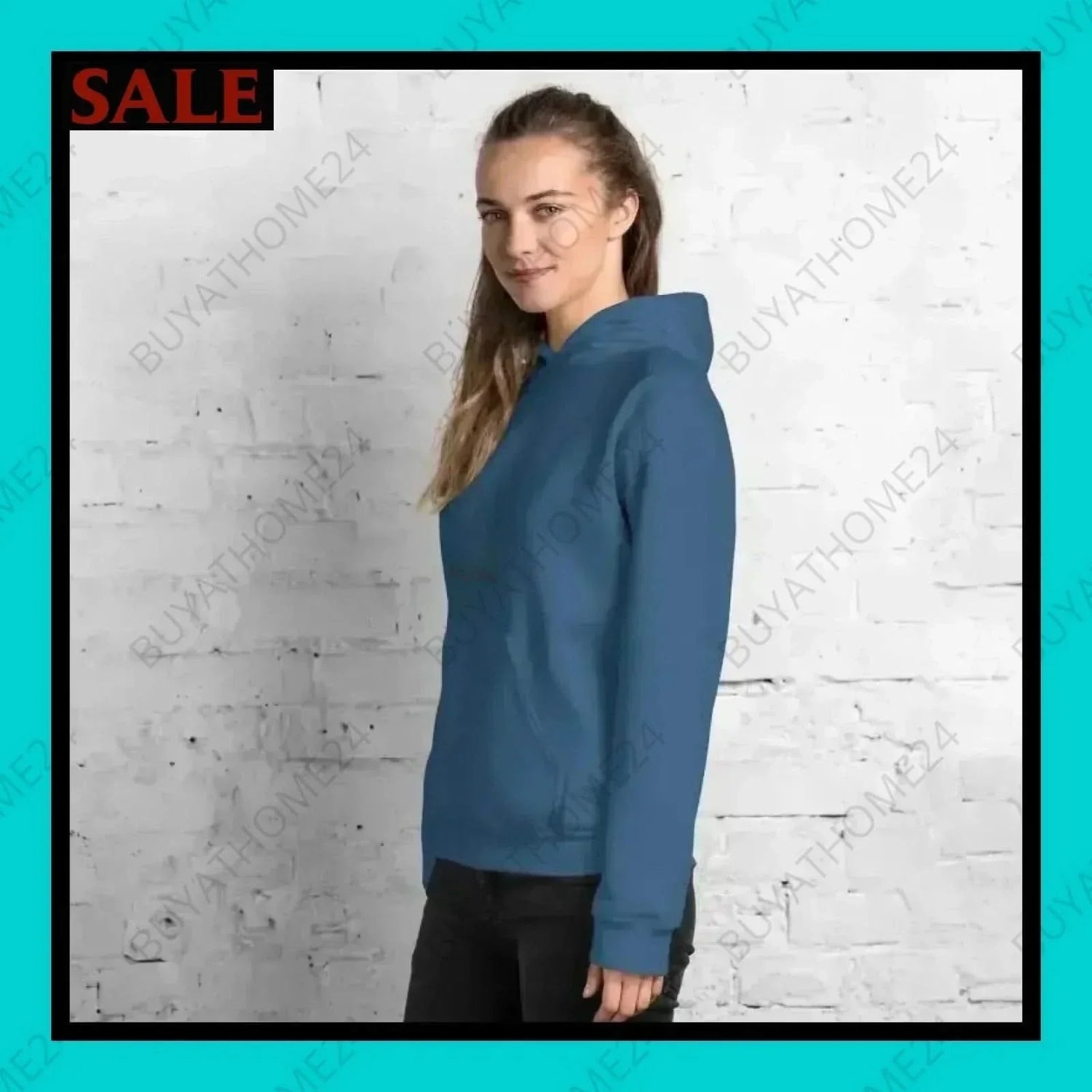 • Damen Hoodie S-5XL - BUYATHOME24 - Hoodiedruck - GERMANY - DAMENMODE, Hoodie, YOUR STYLE